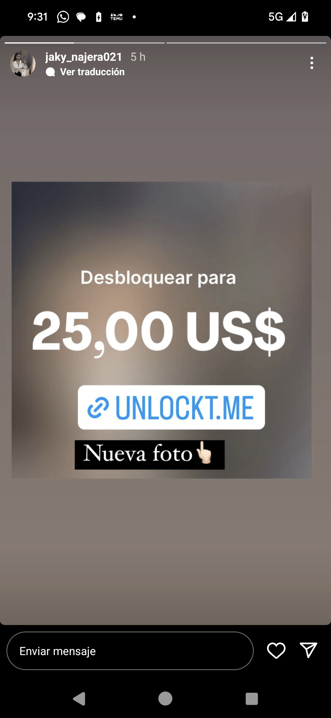 Algún eroe sin capa que compre y pase la nueva foto de la queso Jacky