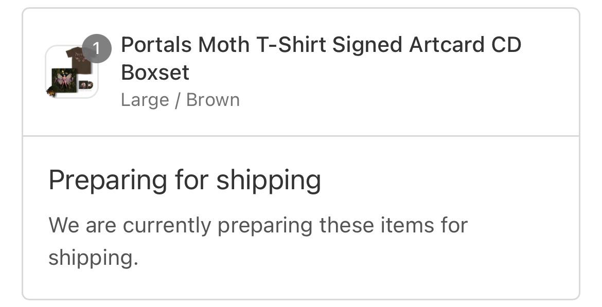 has anyone’s signed box set not shipped yet?? r/MelanieMartinez