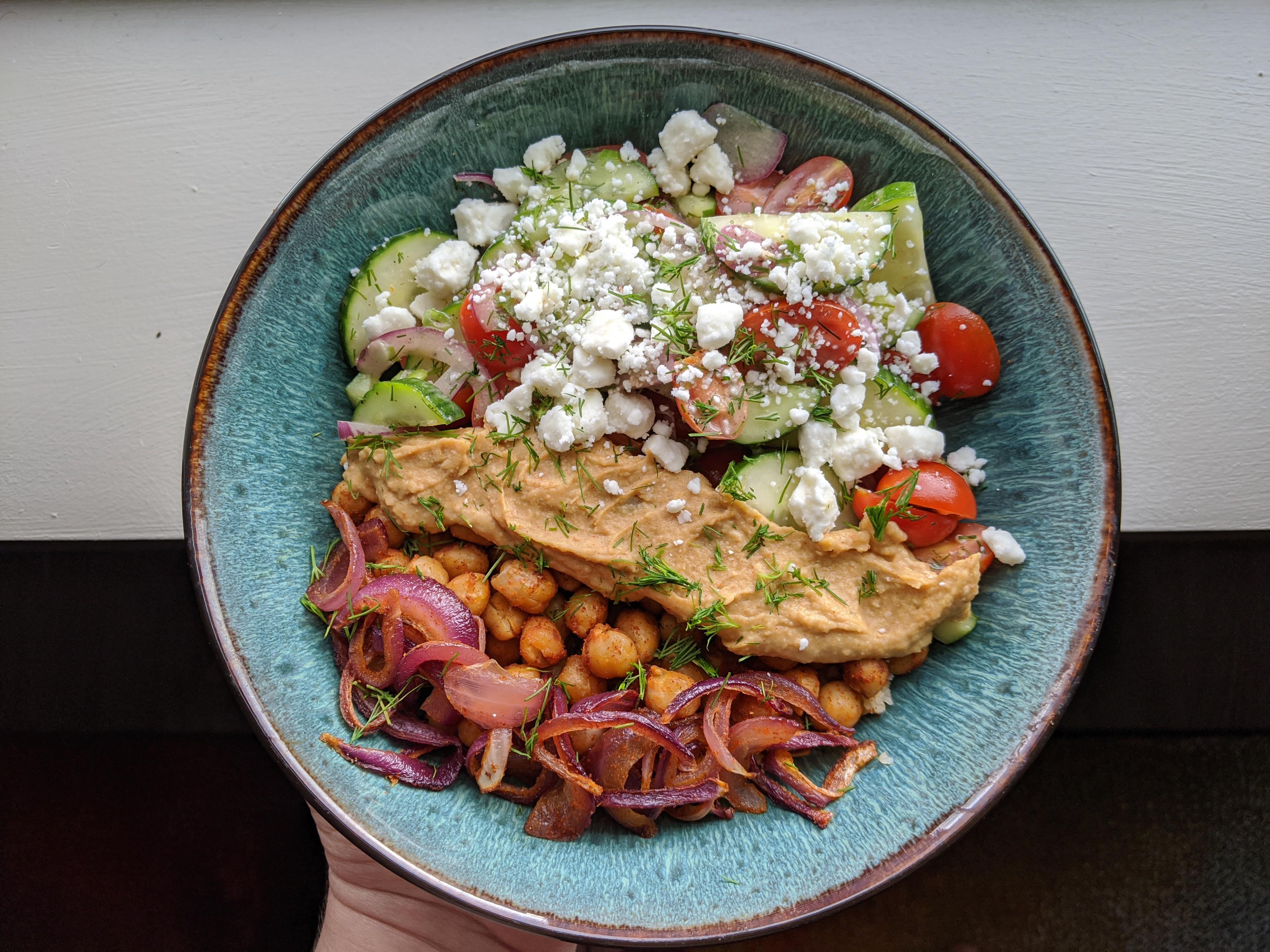 Greek Goddess Bulgur Bowls extra veggies r/hellofresh