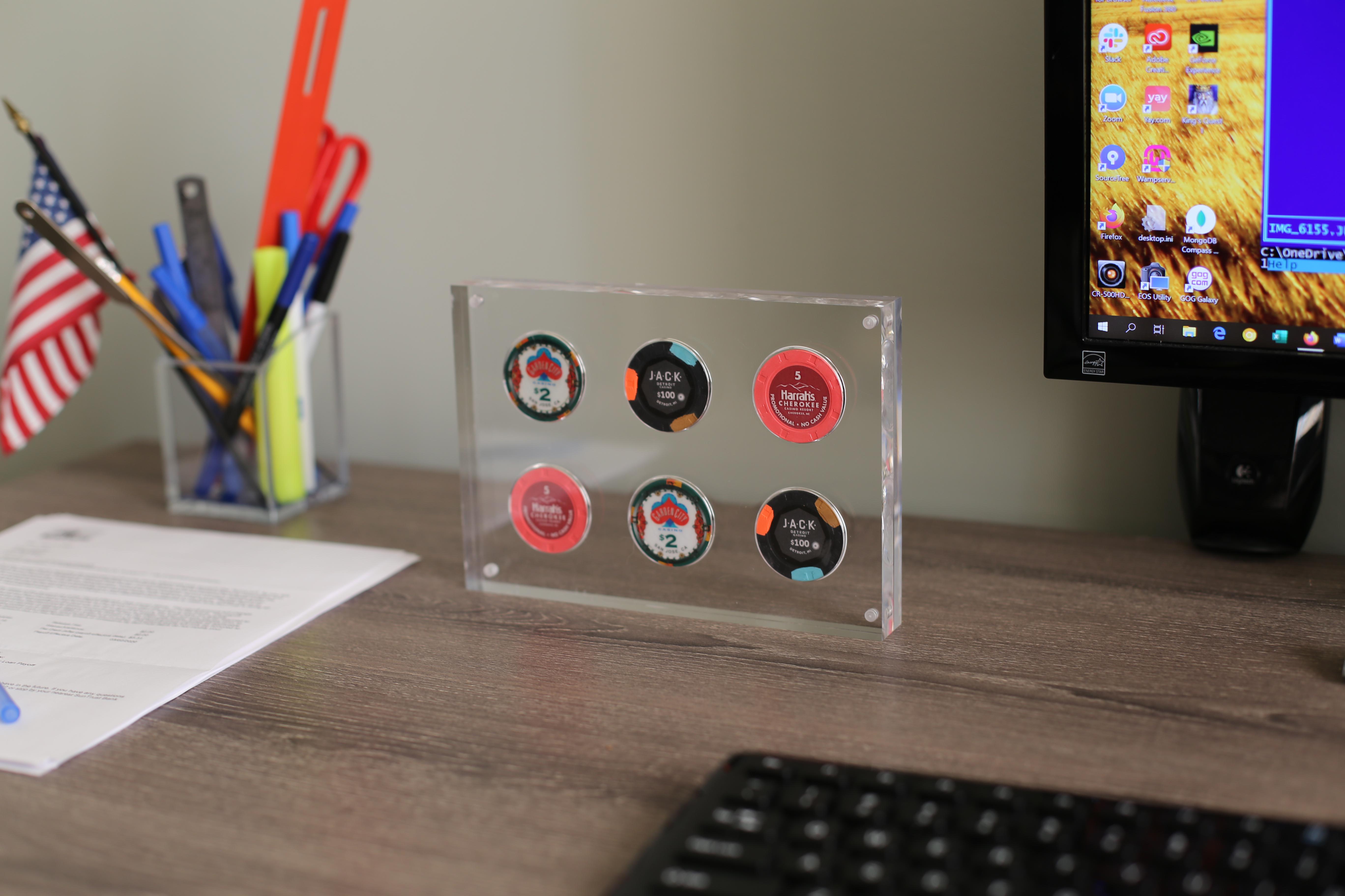 acrylic poker chip display r/chipporn
