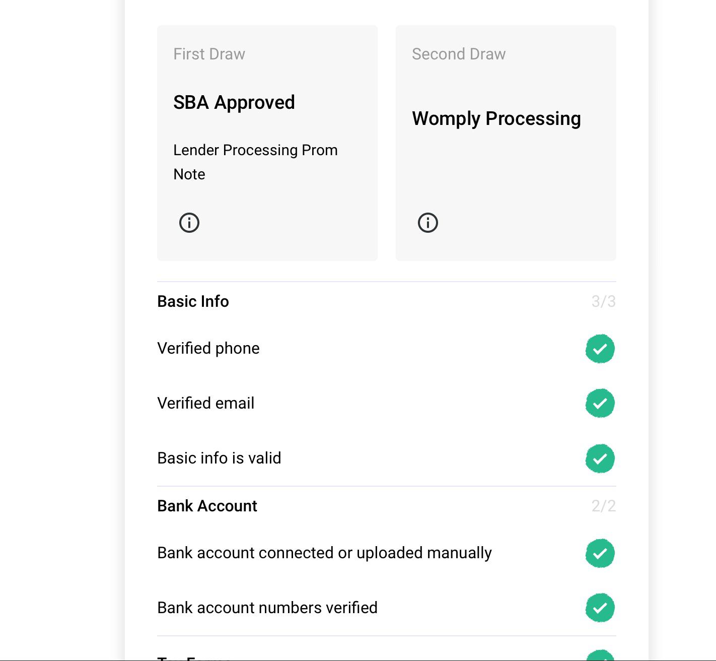 Womply fast lane how long will I be at this point r/EIDLPPP