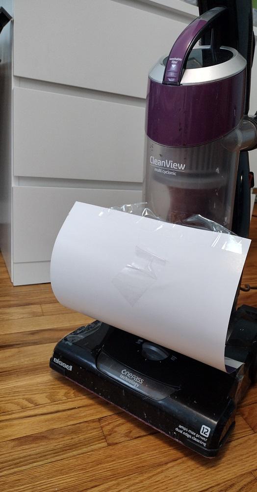 Fixed my Bissell CleanView so it won't blow everything away with