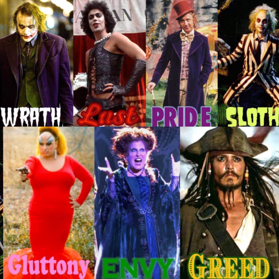 Seven Deadly Sins Costume Ideas For Women