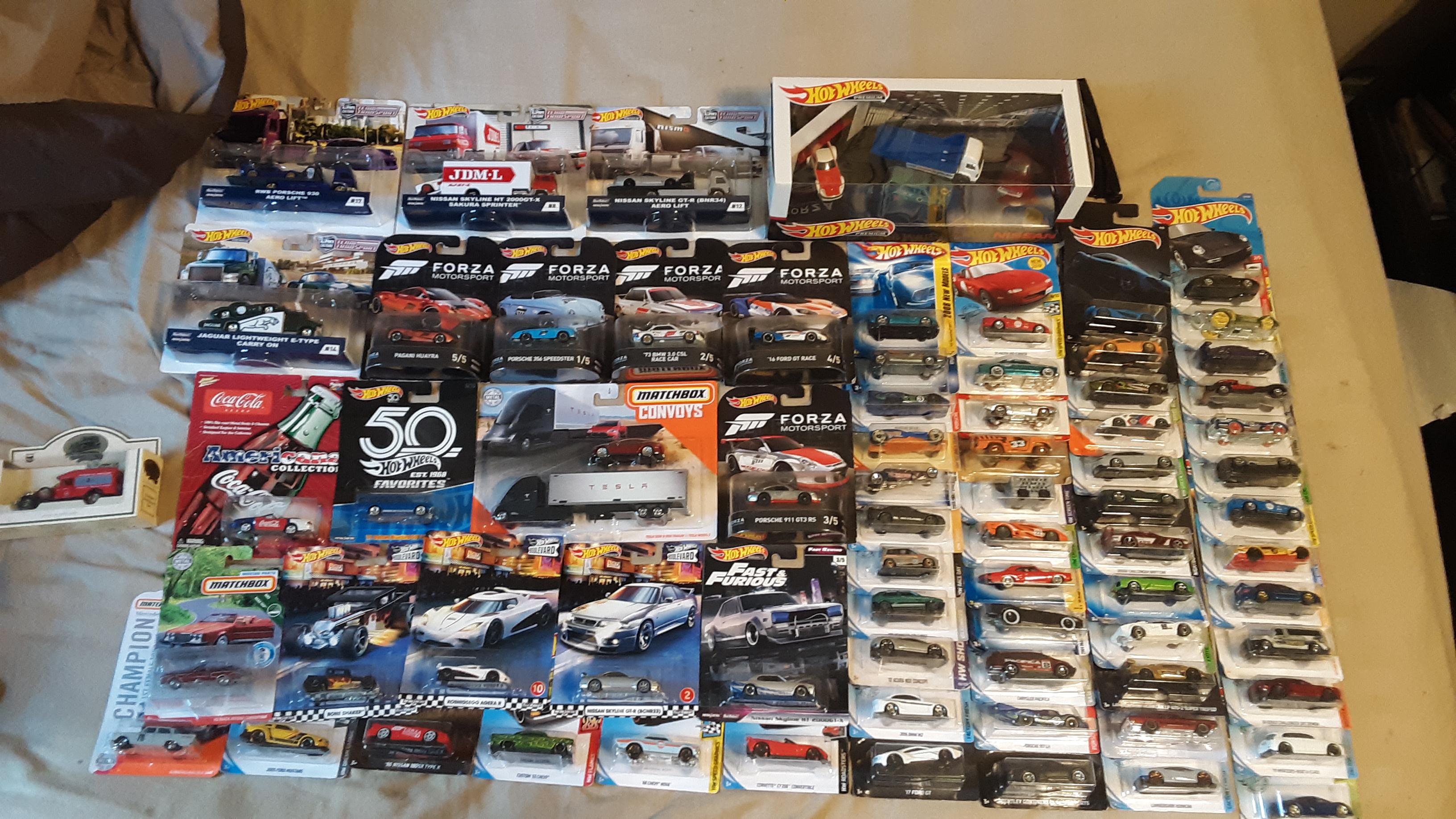 I started collecting unopened cars about a month ago and this is my