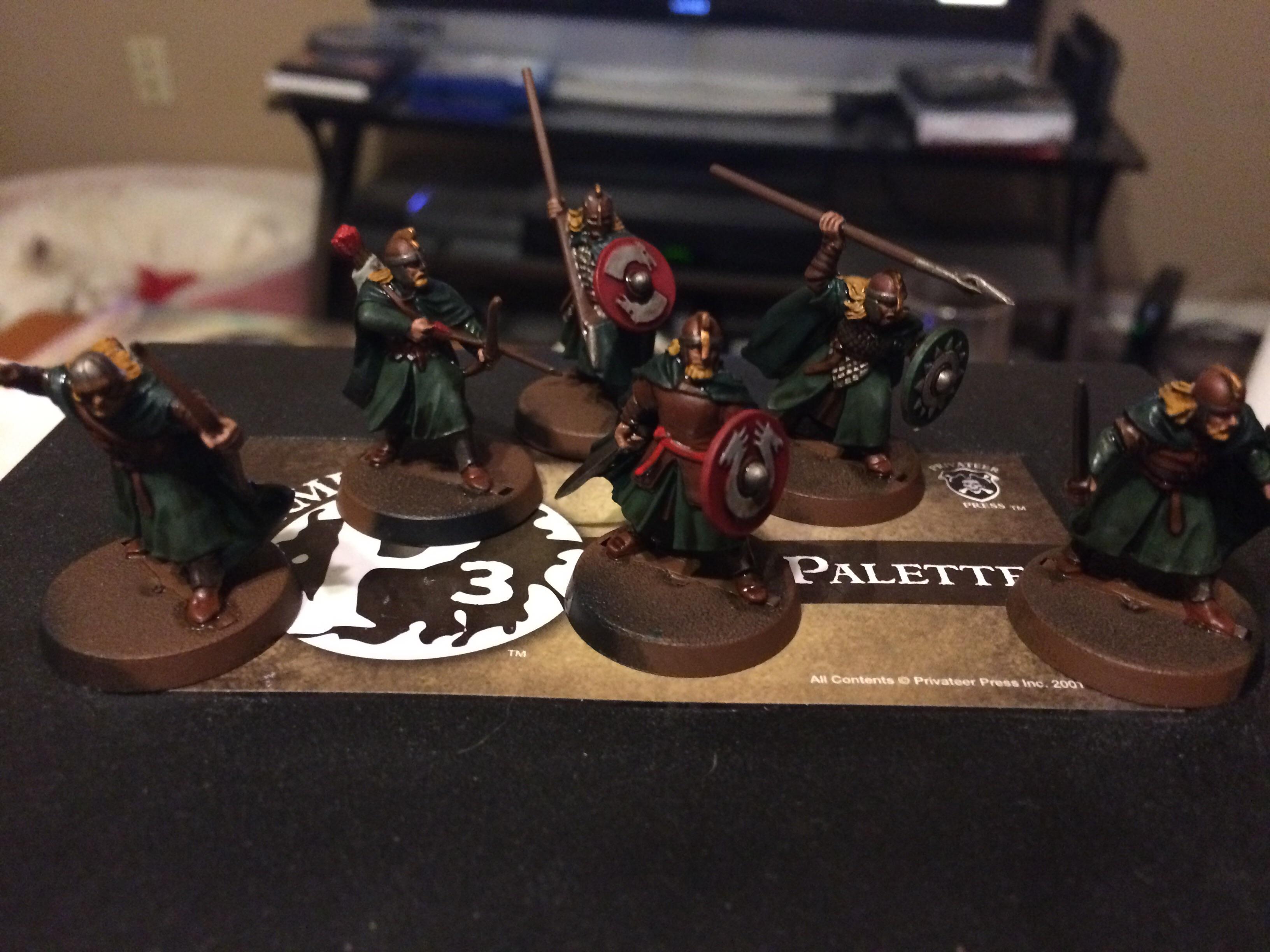 Start of my Rohan battle company! MiddleEarthMiniatures