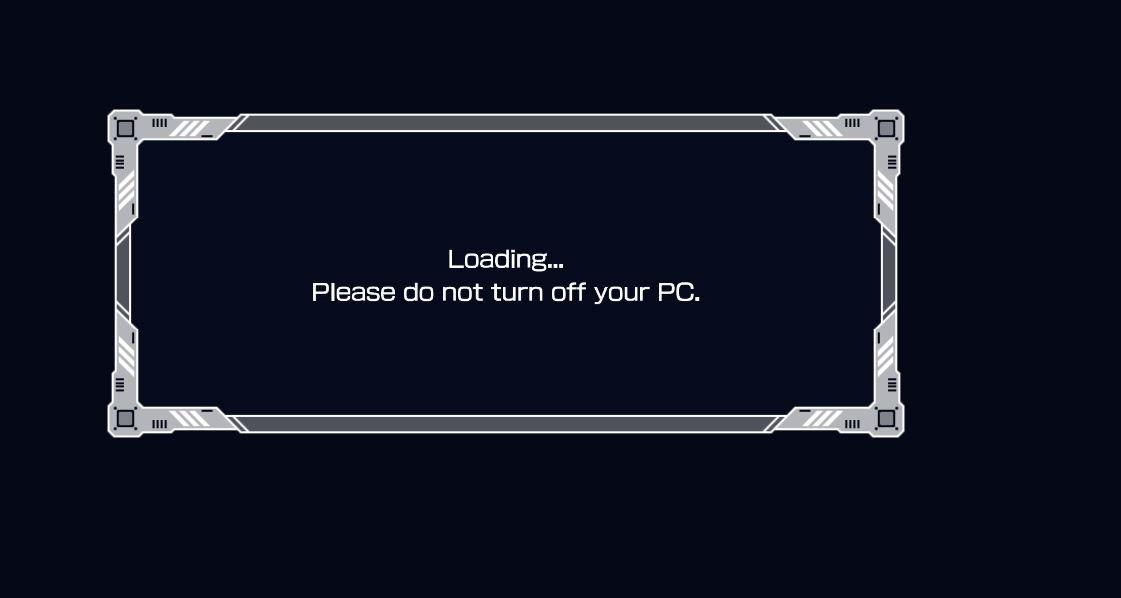 !HELP! my game freezes it starts with this screen and never loads, even