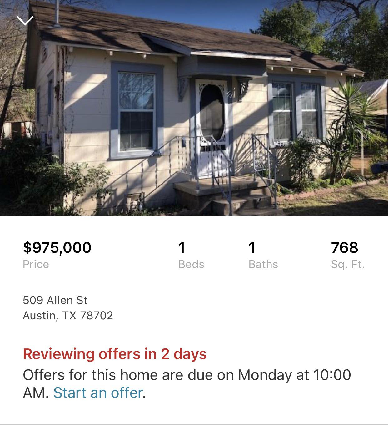 Is this what a housing crisis looks like? r/Austin
