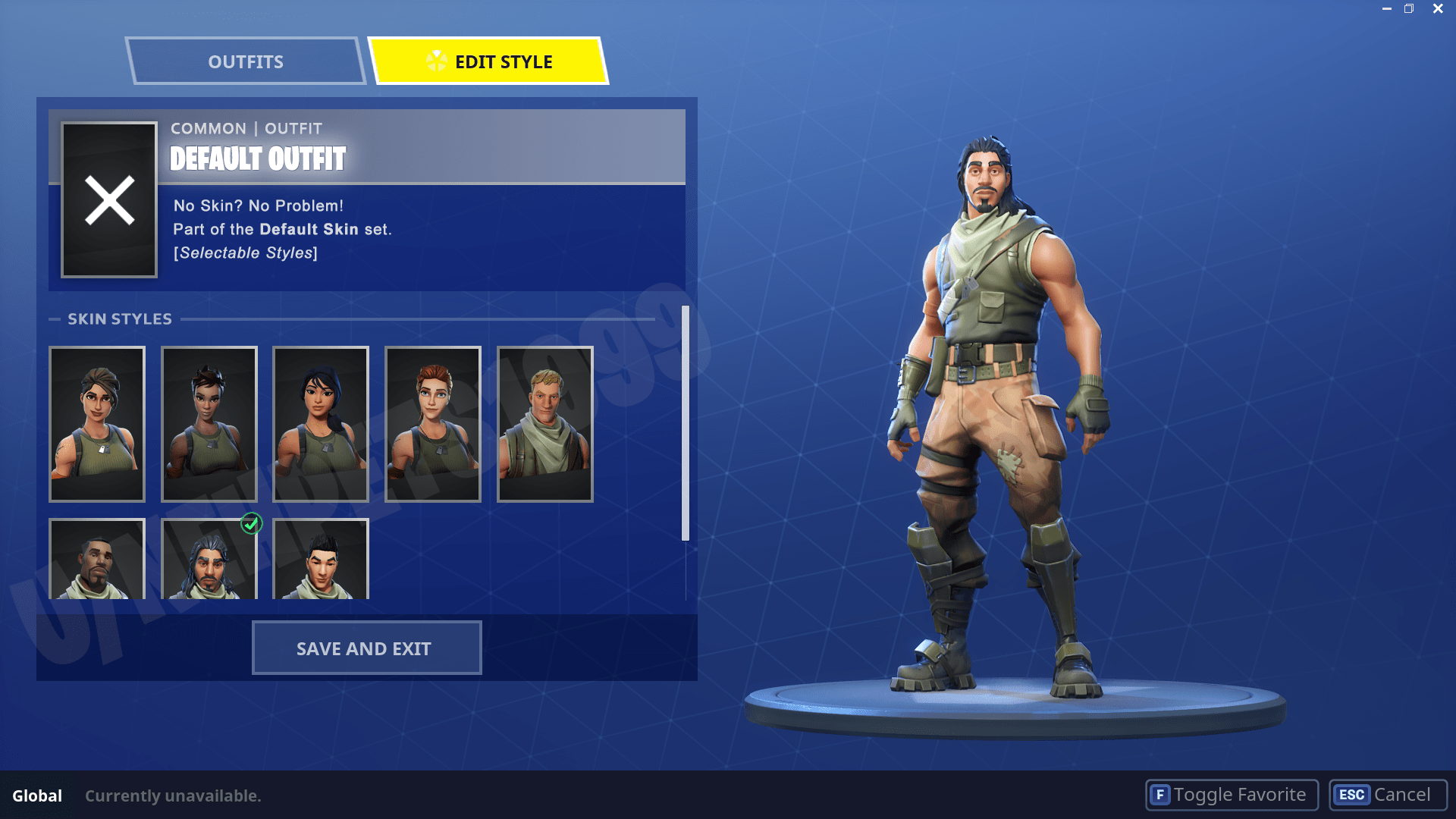 Allow us to select which no skin to play as with Edit Style r/FortNiteBR