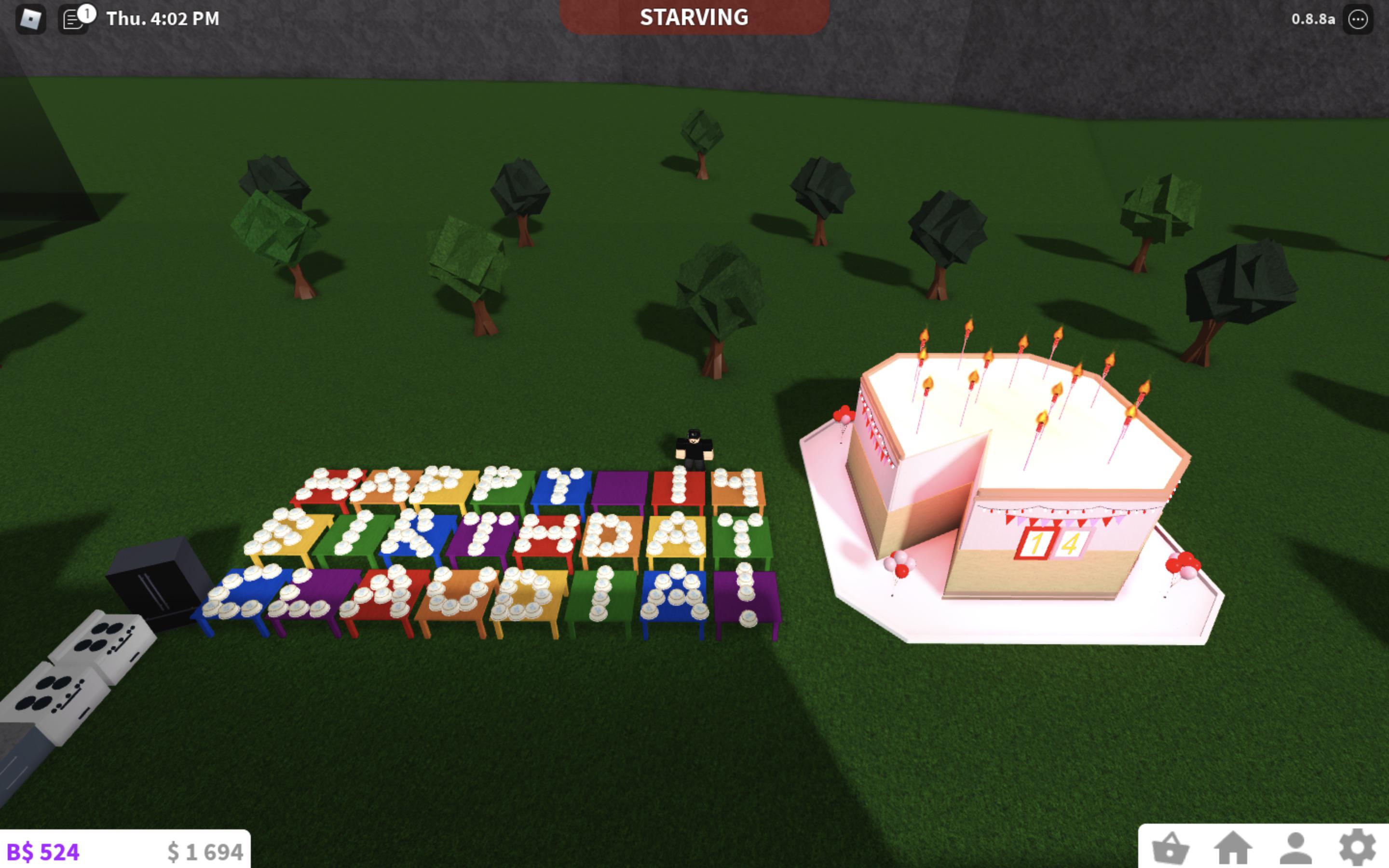 Made this for my friend’s birthday coming up on August 3 with 158 cakes