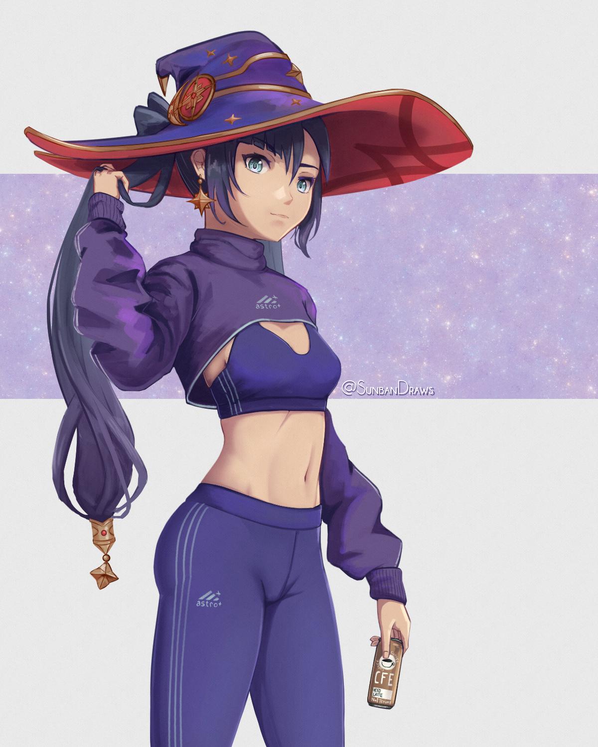 Coffee break with Mona! ☕ Genshin_Impact