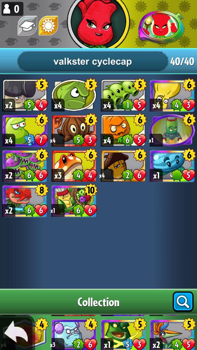 I made a valkster cyclecap deck, what do you think? r/PvZHeroes