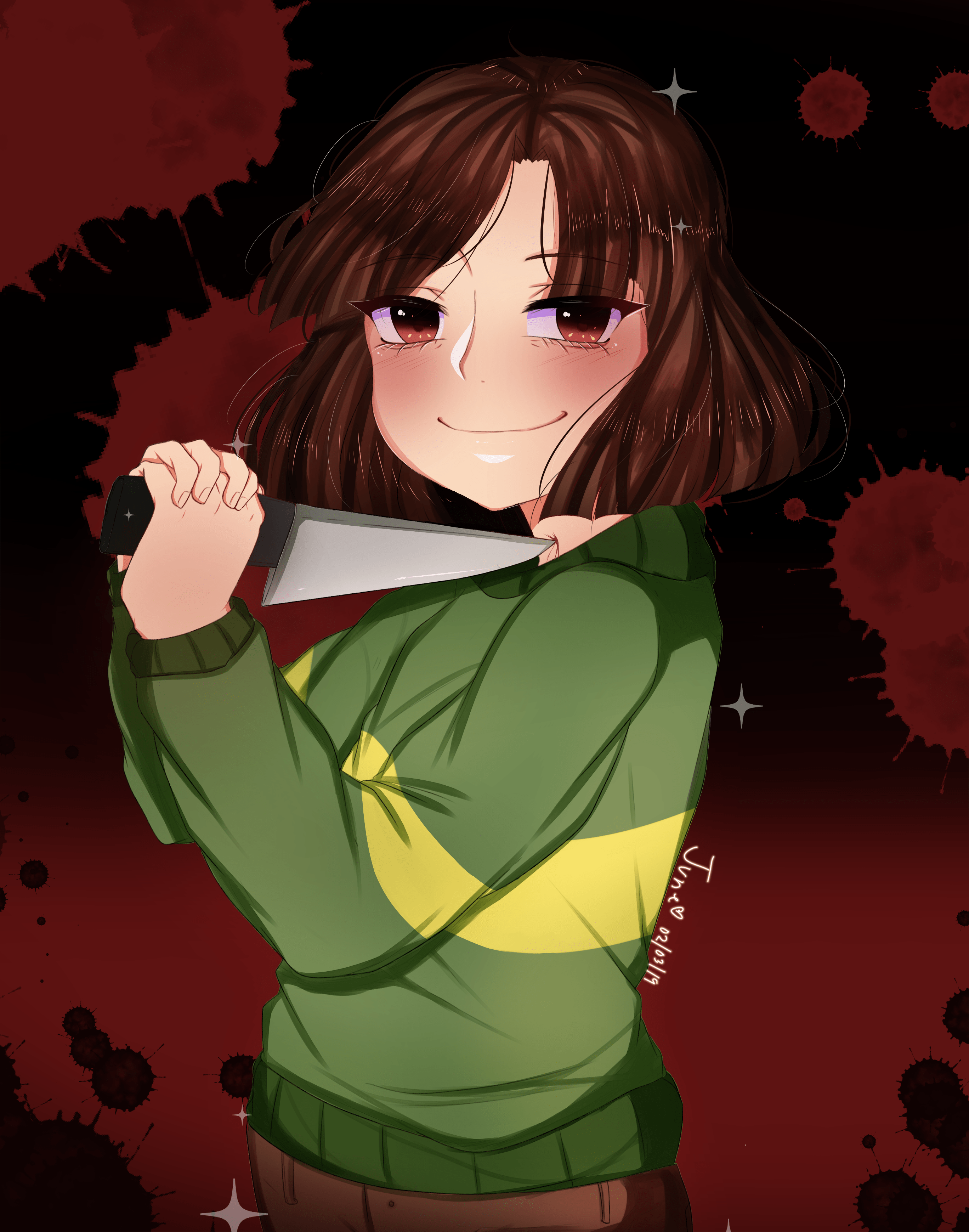 [FANART] Old Chara Art and I’m still proud of it! (art by