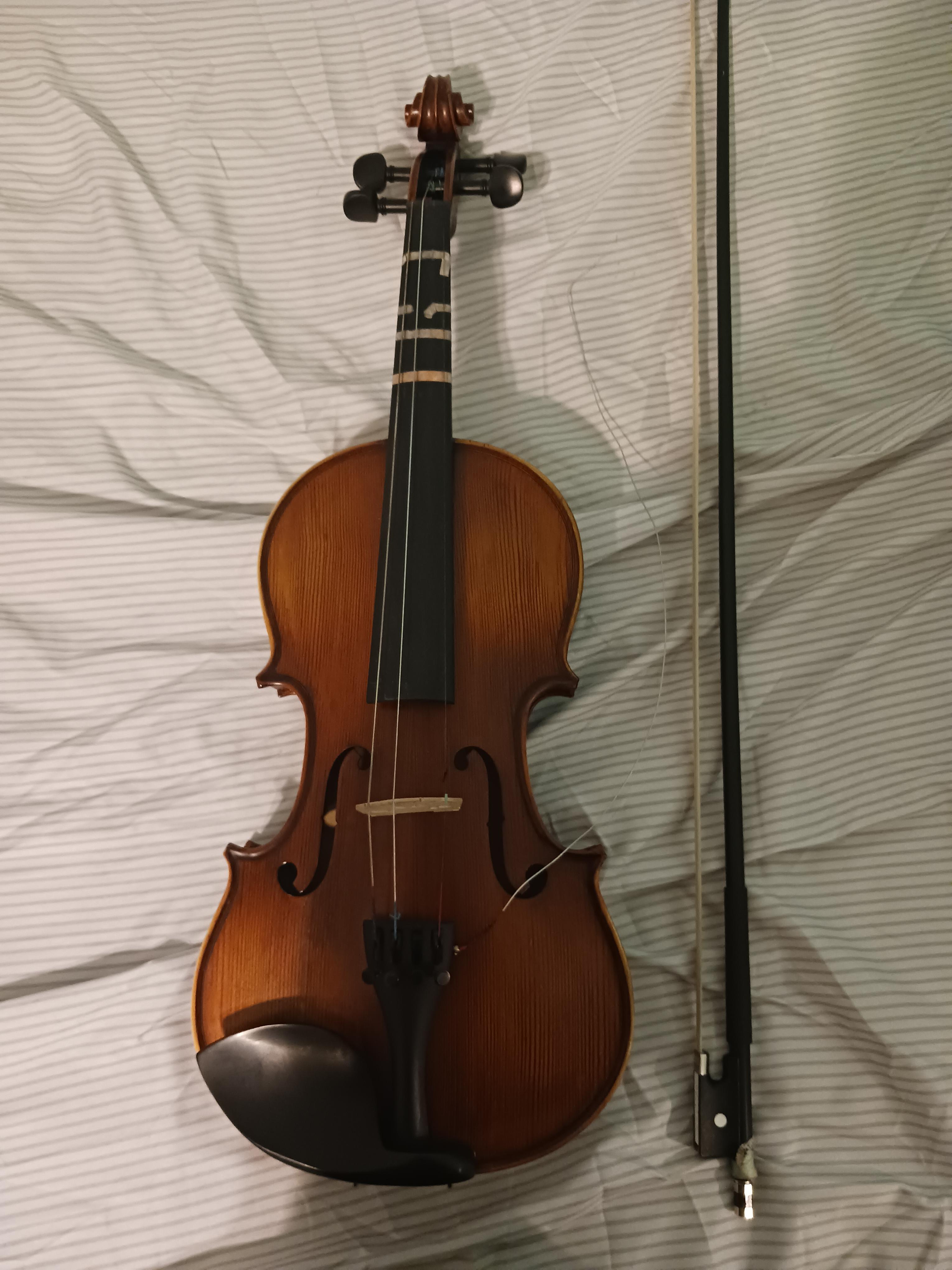 My A string snapped while I was tuning my violin and I don't know what