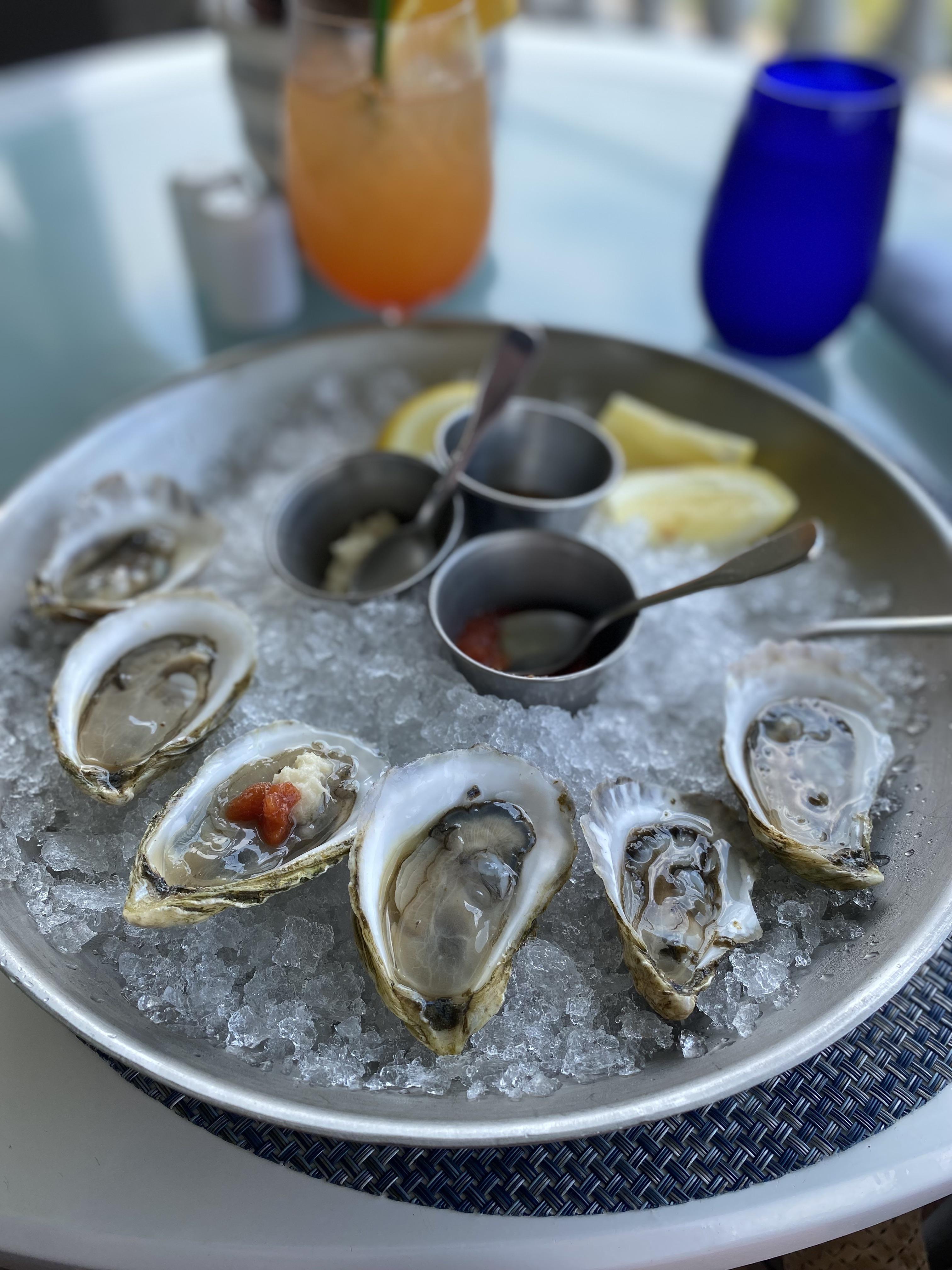 East Beach Oysters, RI, USA r/MealPics