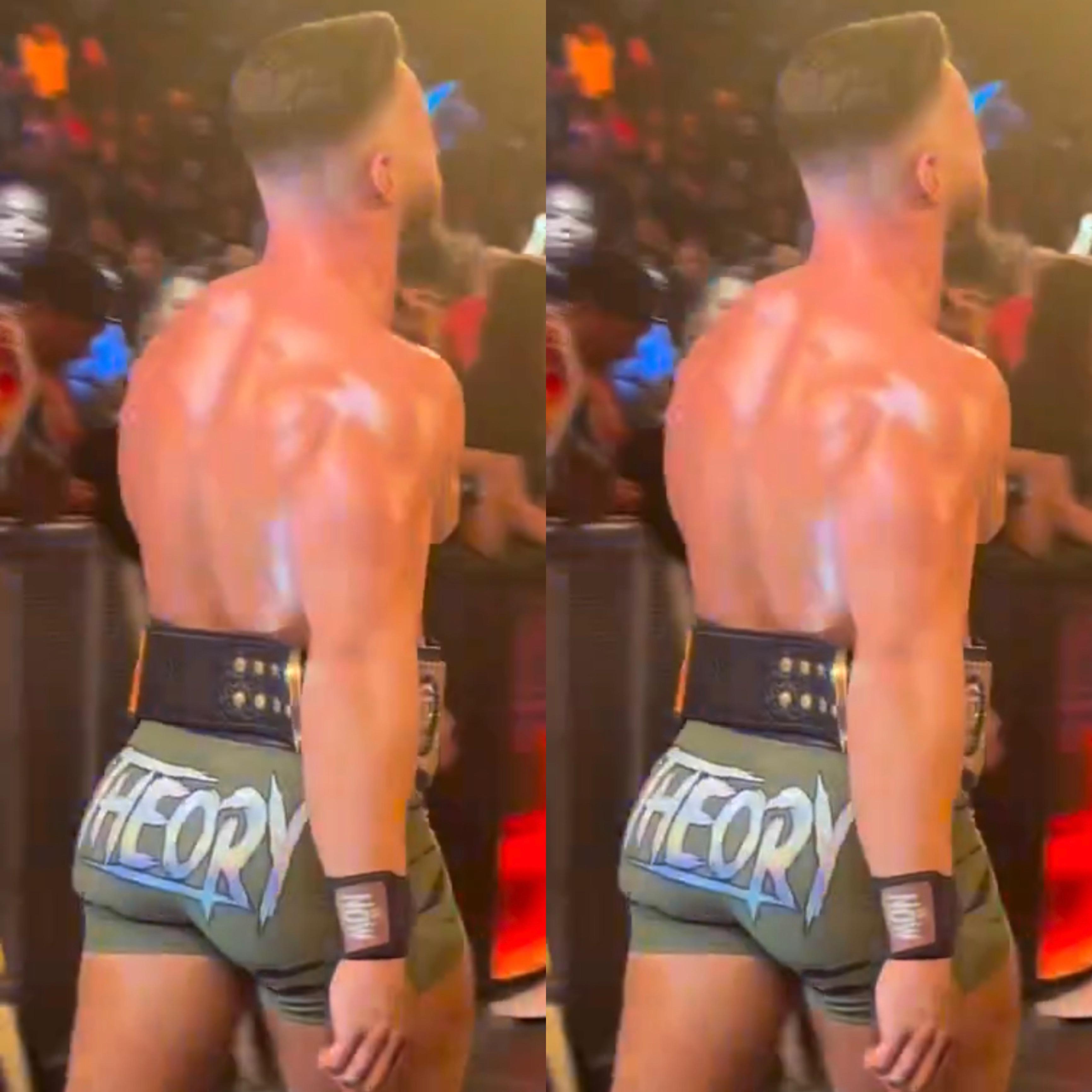 Austin Theory’s juicy ass 🍑💦 : WrestleWithThePackage