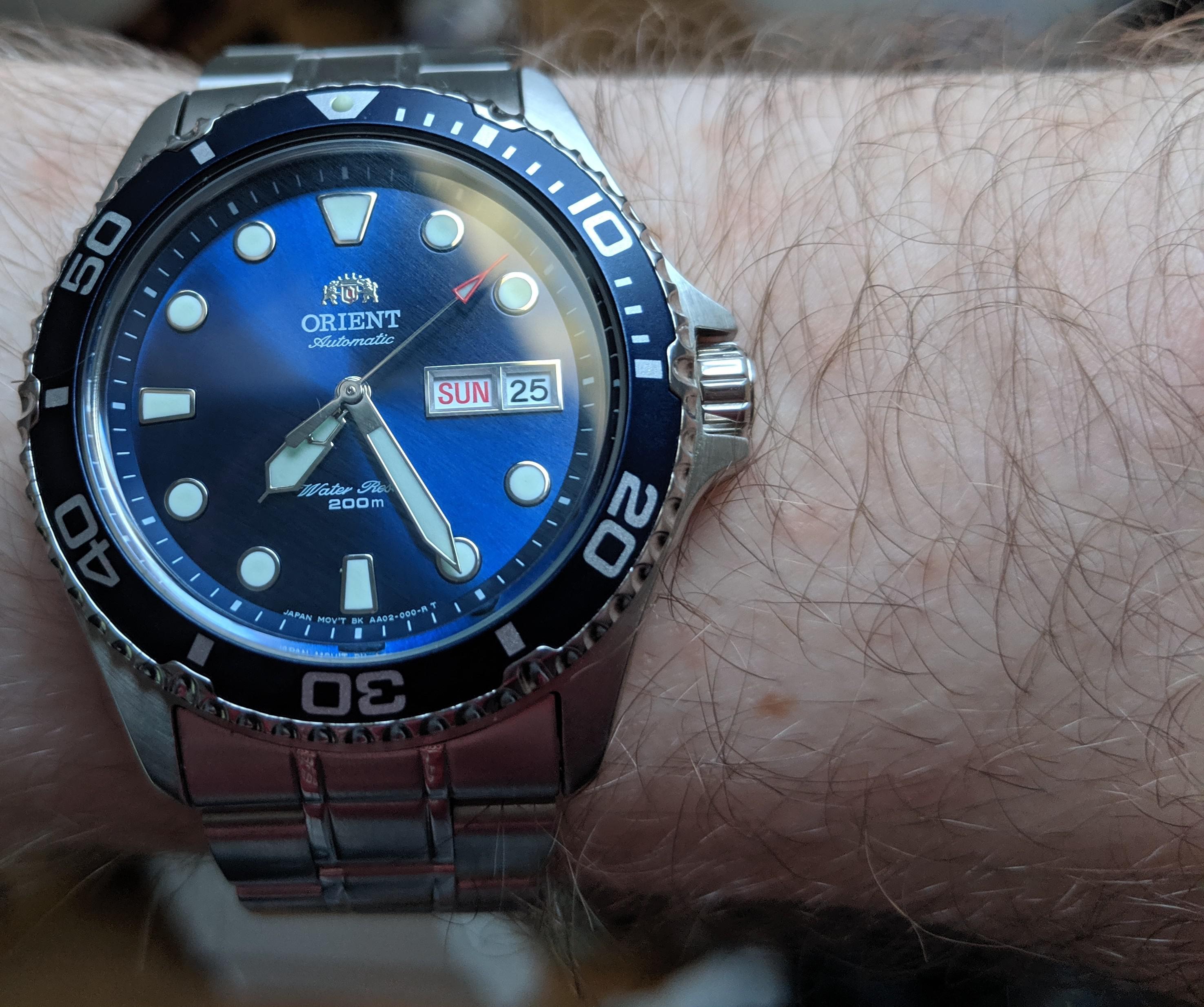 [Orient] Ray II picked it up today r/Watches