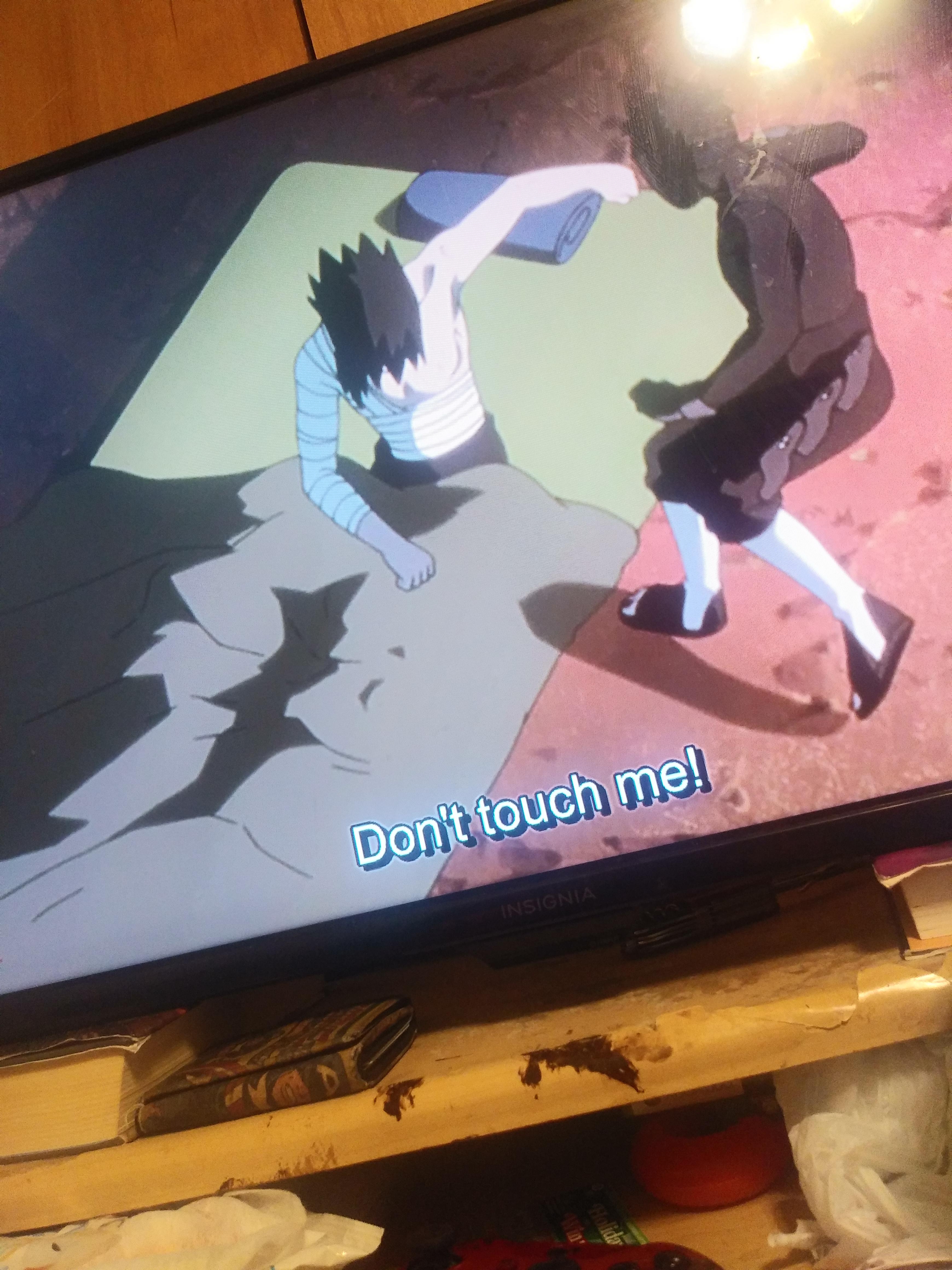 Had to go back to one of the best moments in anime, where Sasuke learns