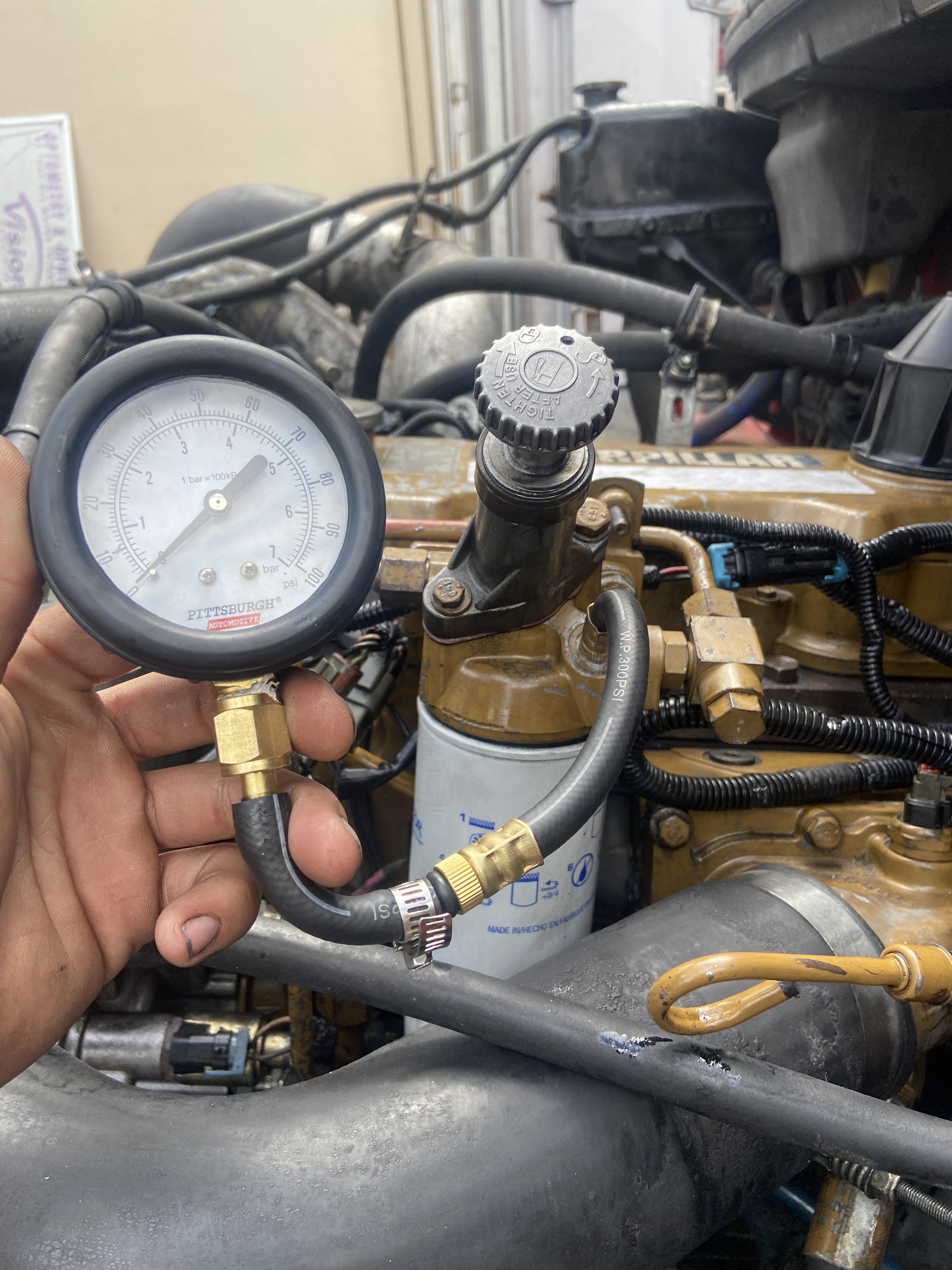 Misfire under load with No codes? Always check fuel pressure first. Our problem was a faulty