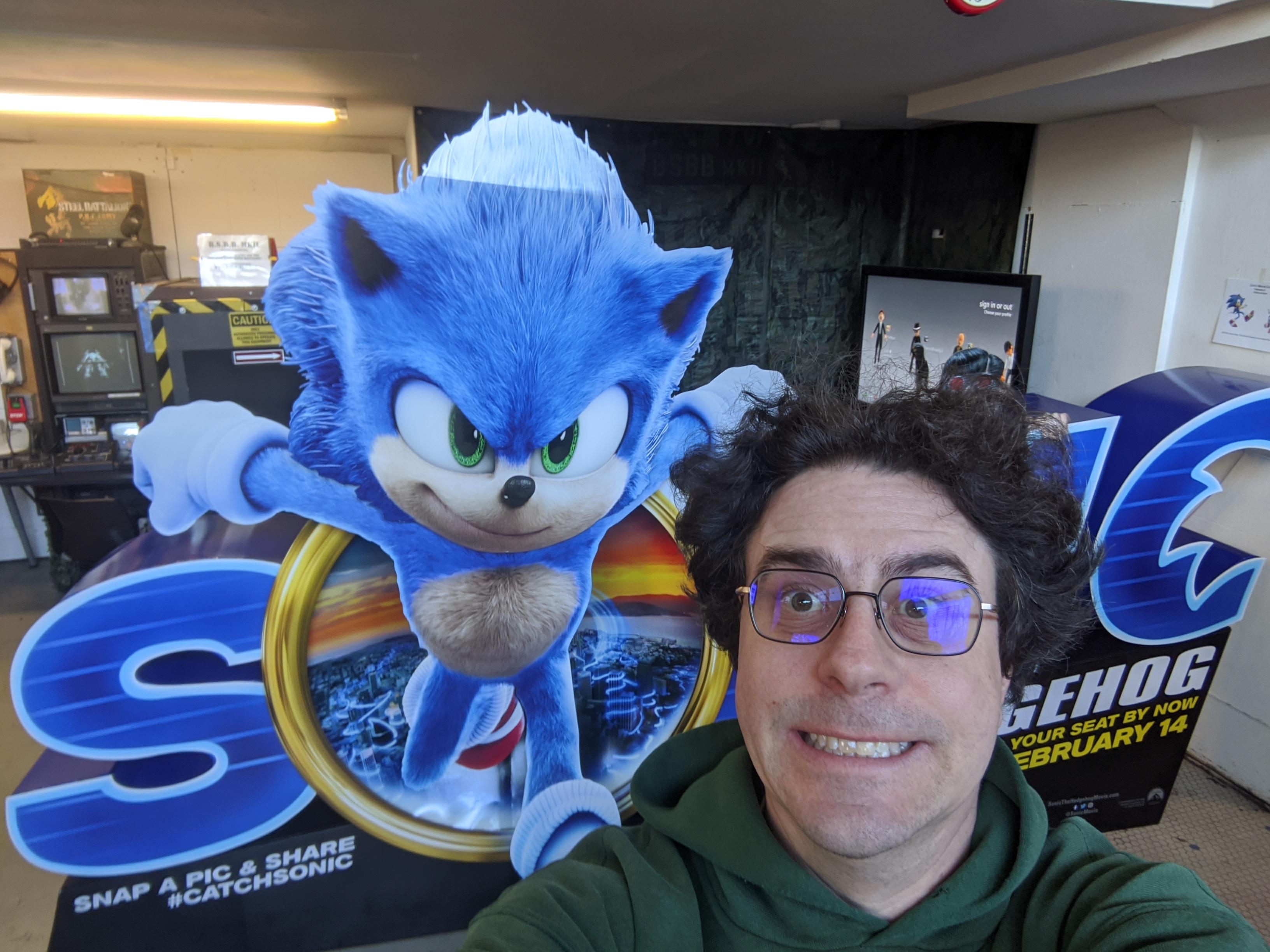Sonic the Hedgehog movie release party at the MADE tonight at 6 PM