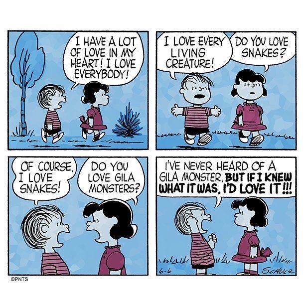 Linus’ heart is full of love 💗 r/peanuts