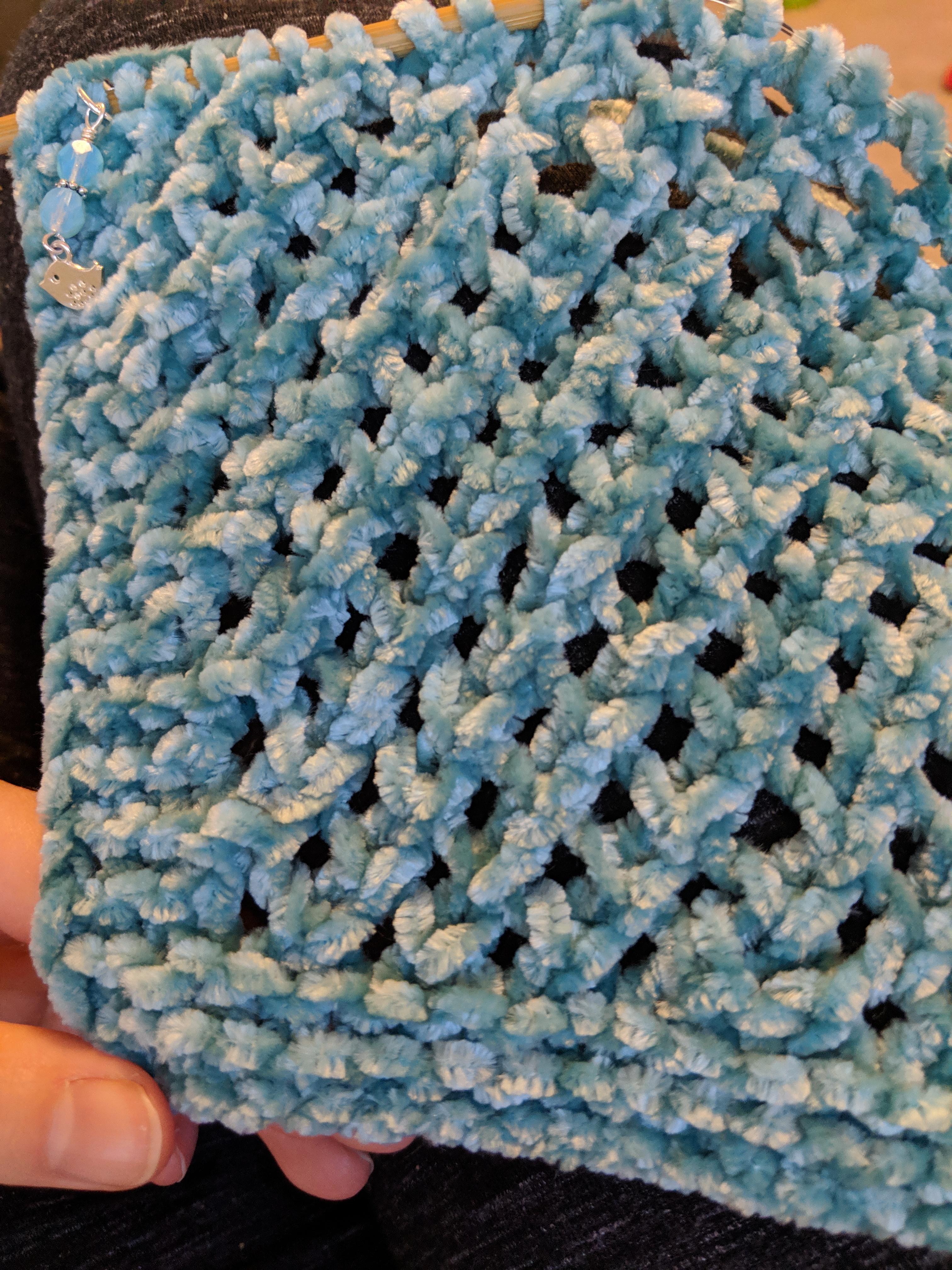 Blanket for my baby r/knitting