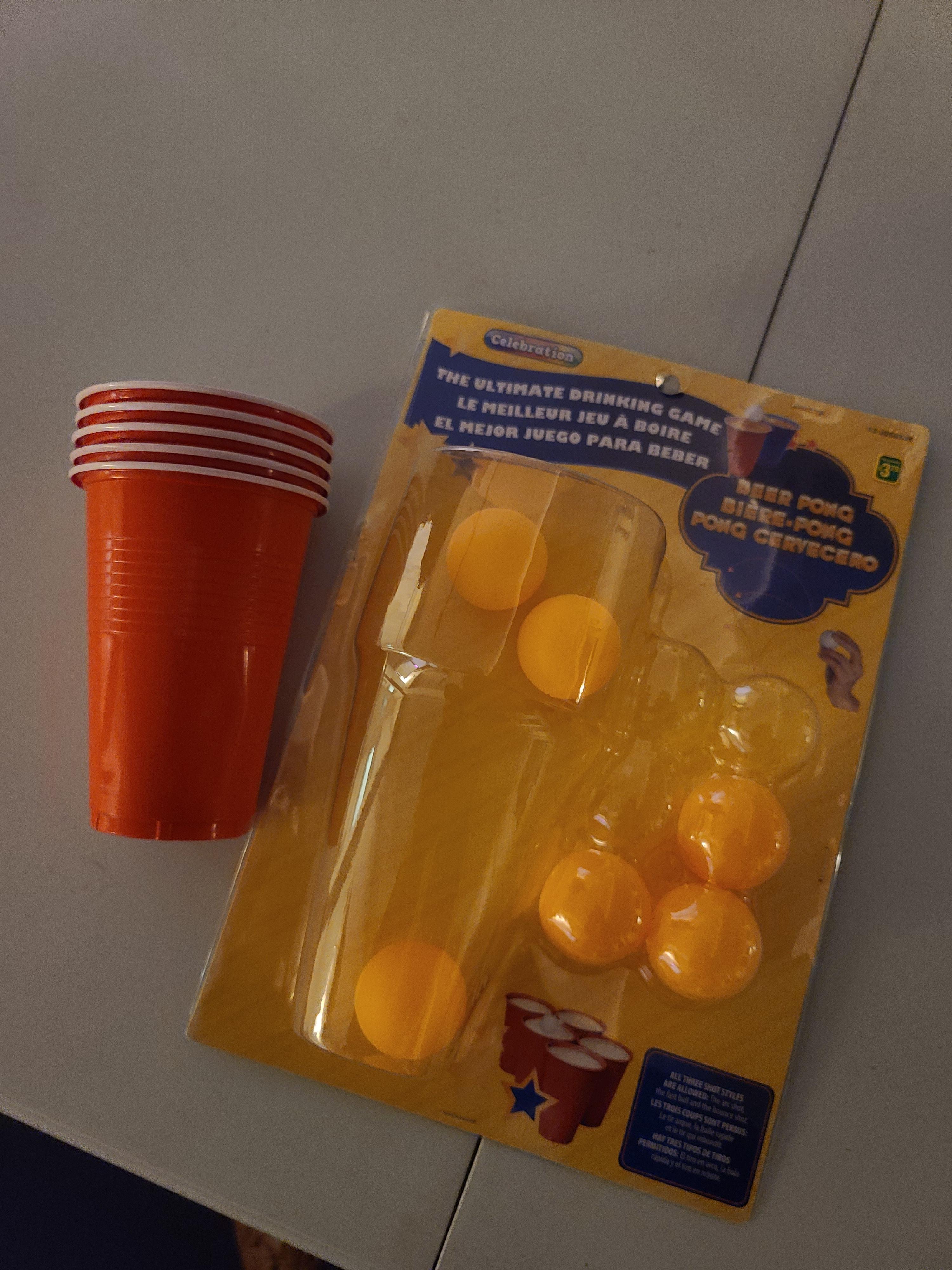 Shrinkflation hits beer pong kits... r/mildlyinfuriating