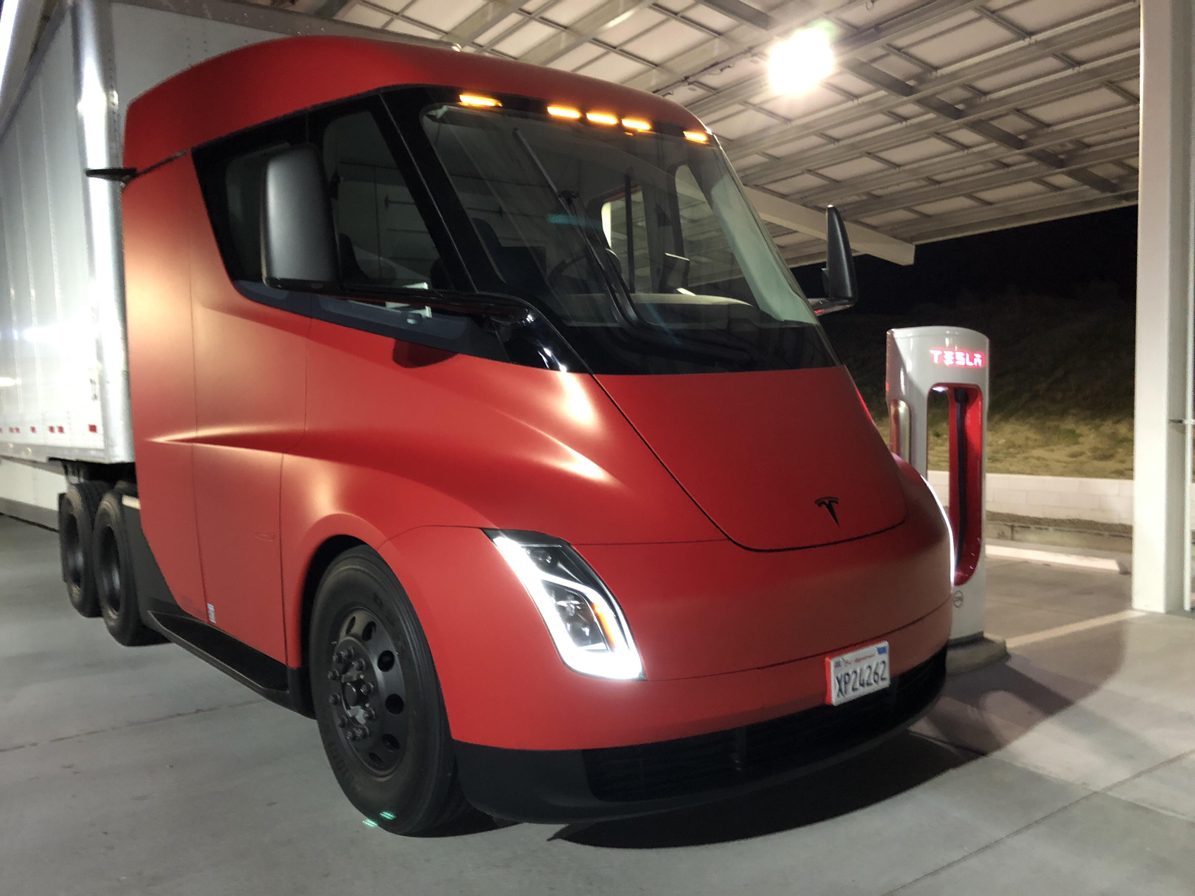 Spotted at the Kettleman City supercharger. My life is now complete