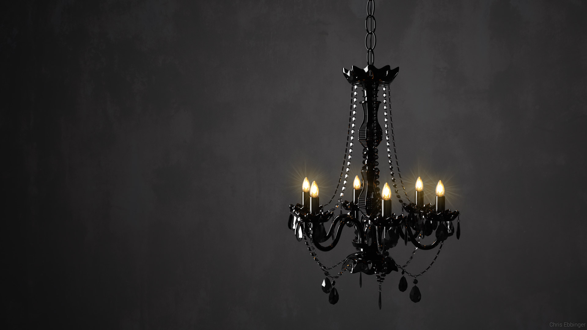 Black Chandelier blender