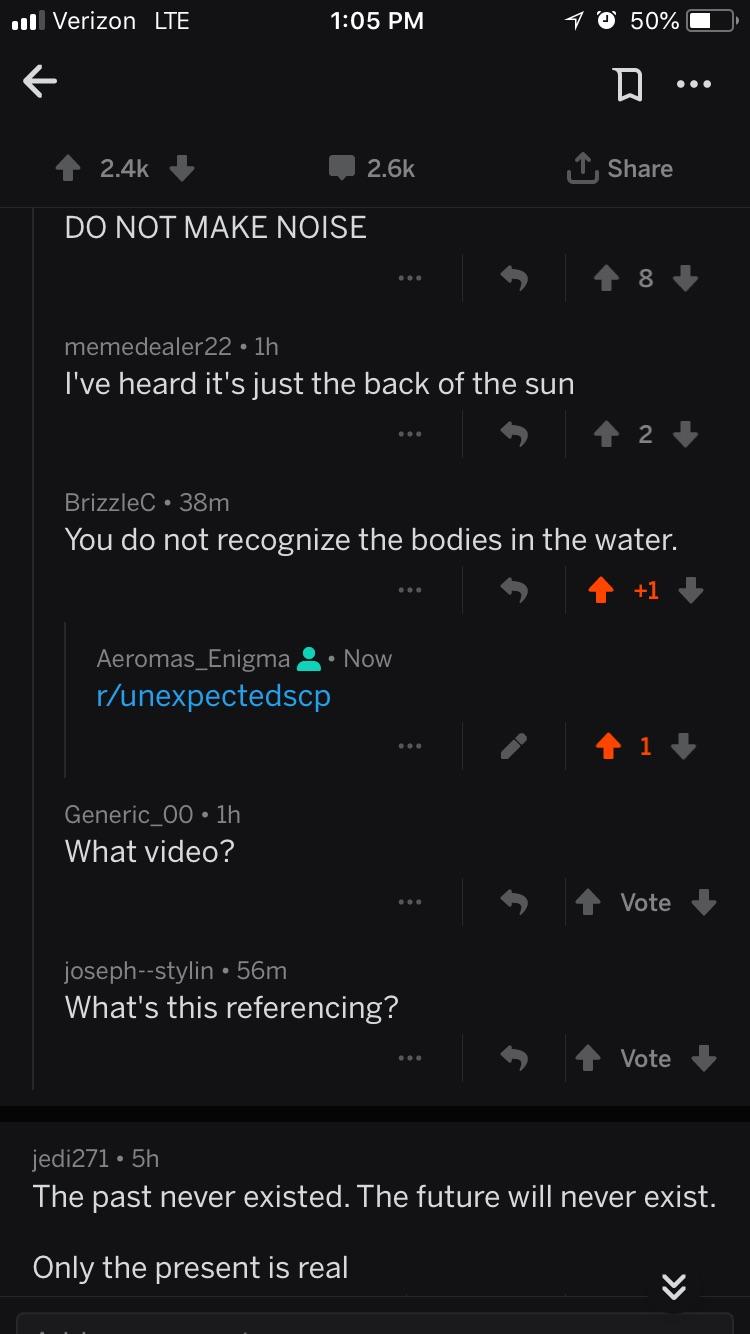 You do not recognize the bodies in the water. UnexpectedSCP
