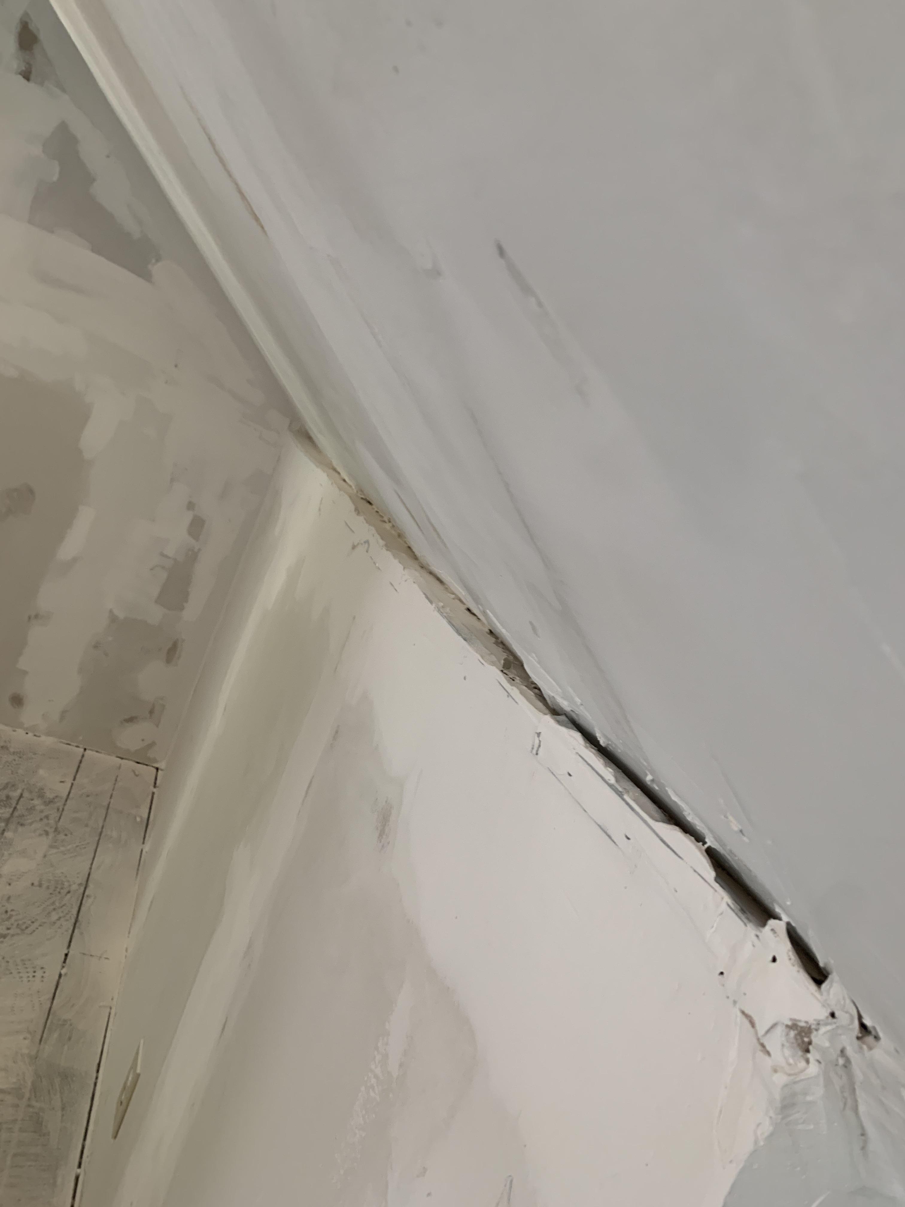 Drywall fix previous owners didn’t line up drywall well. Ideas on best way to fix besides just