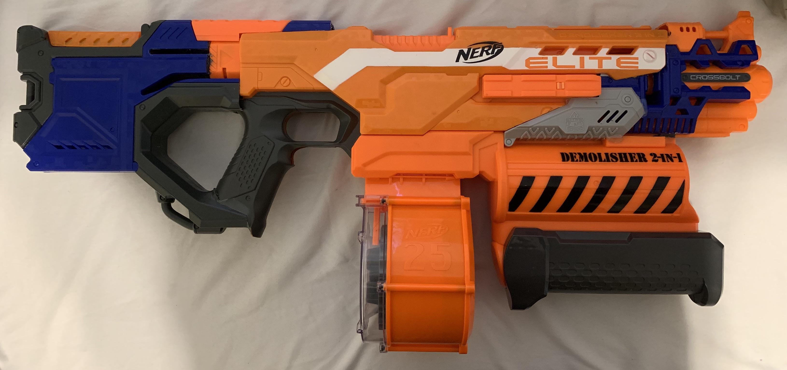 Update on my Crossbolt x Demolisher integration! Still need a name