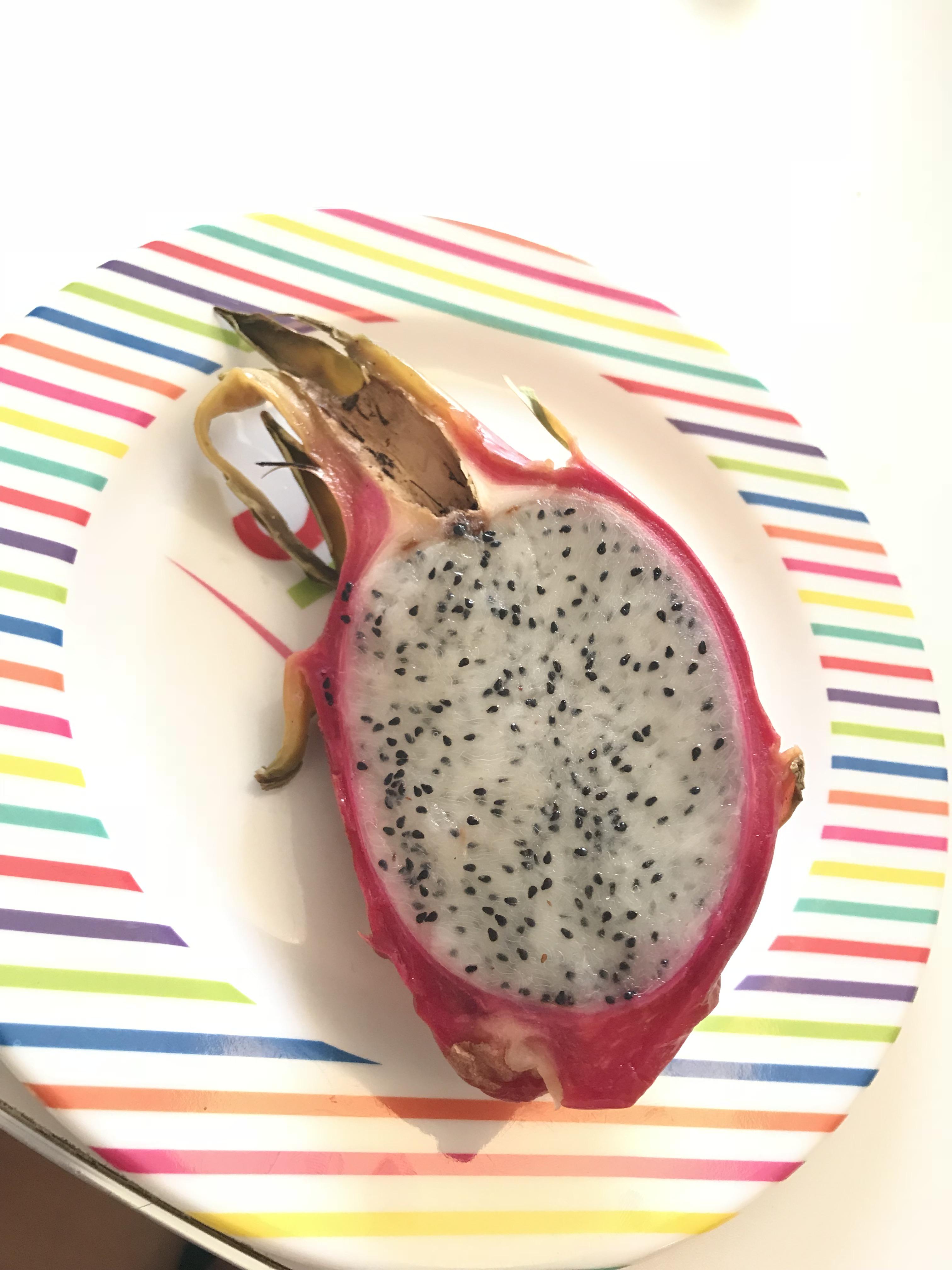 Dragon fruit 30 calories for a half. Hard to find where I live, but a