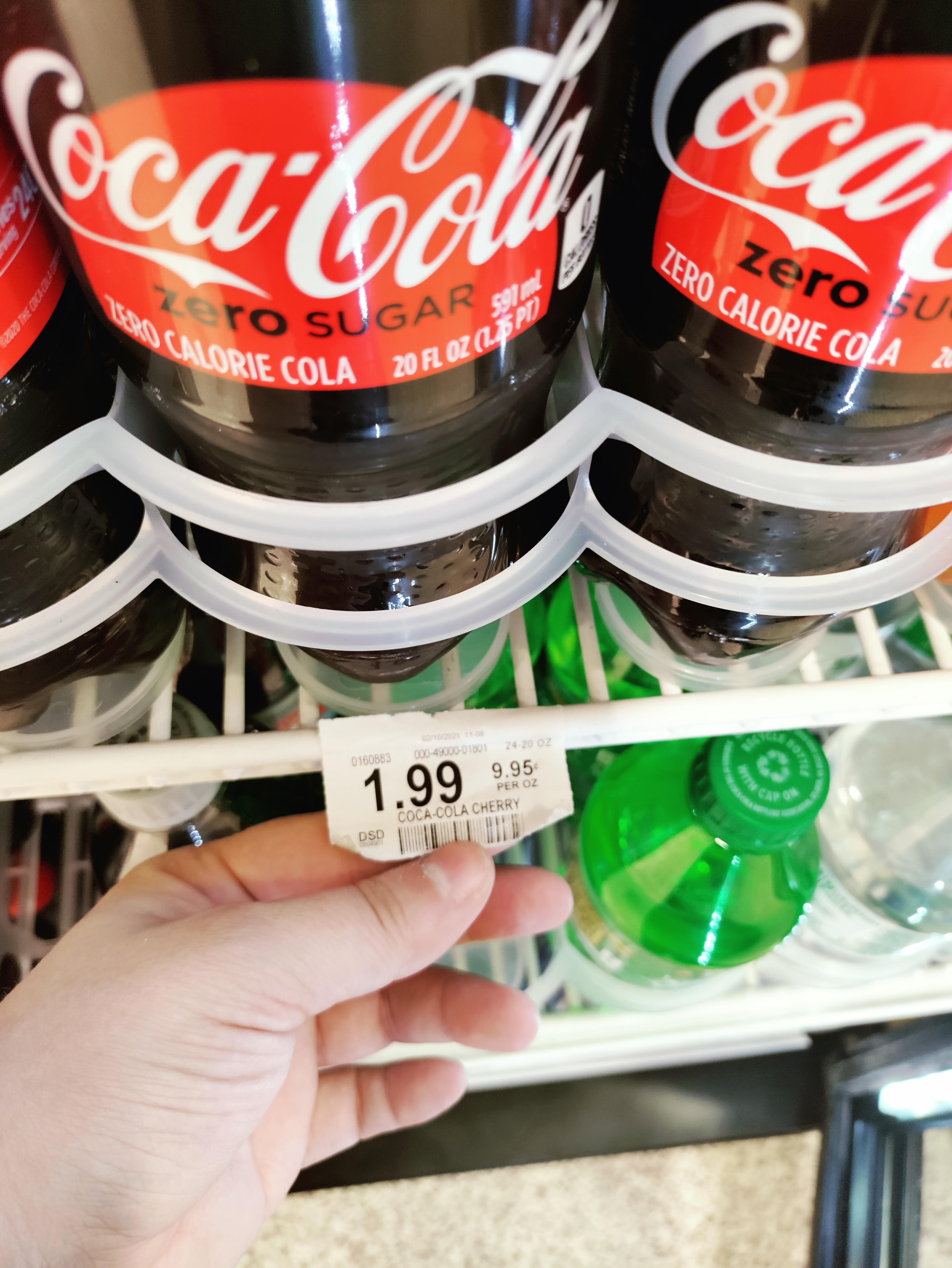 Say goodbye to 1.99 Coke bottles. r/publix