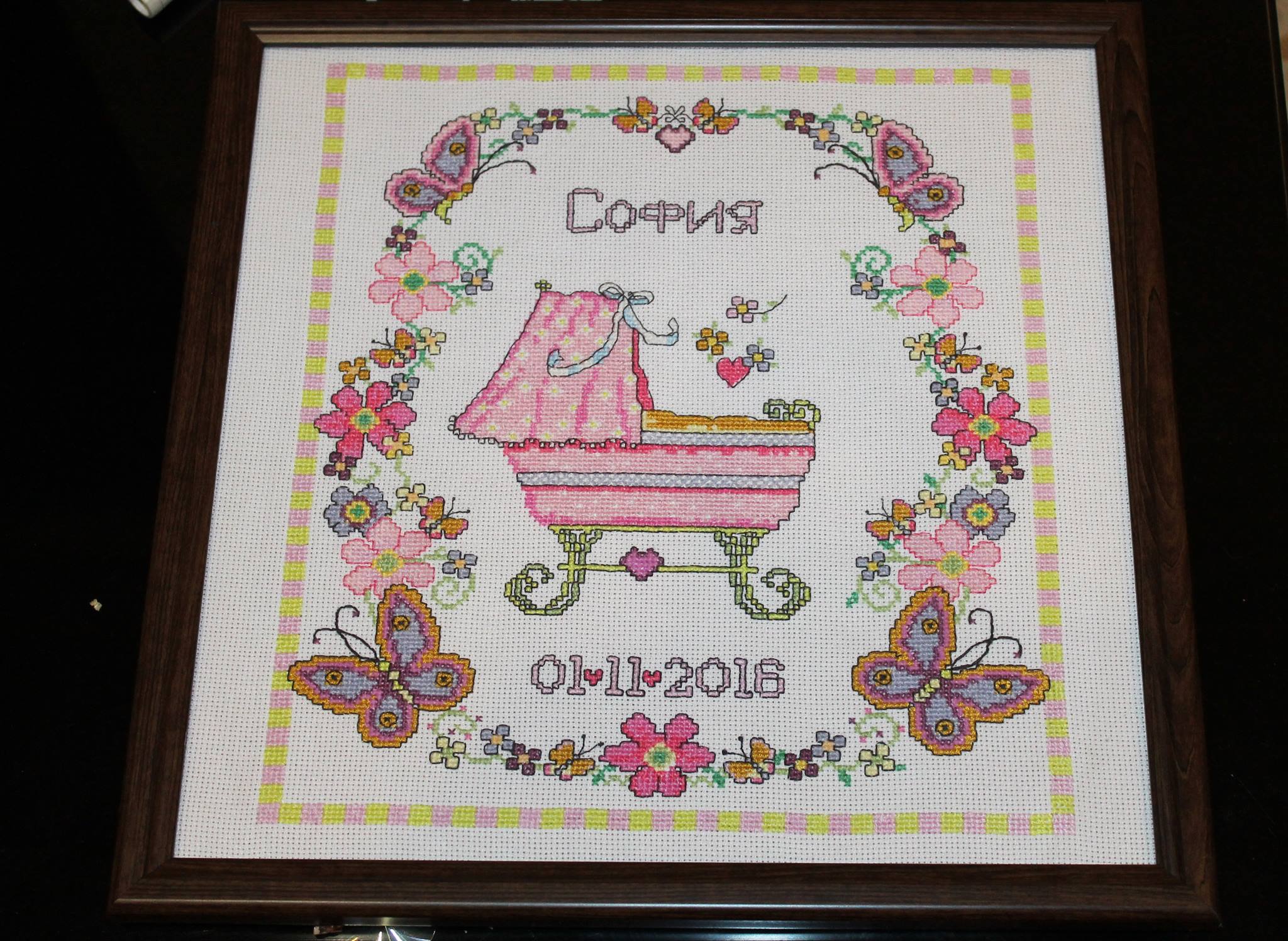 [FO] Metrics for niece CrossStitch