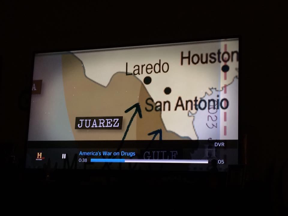 History Channel misplaces San Antonio and Laredo r/texas