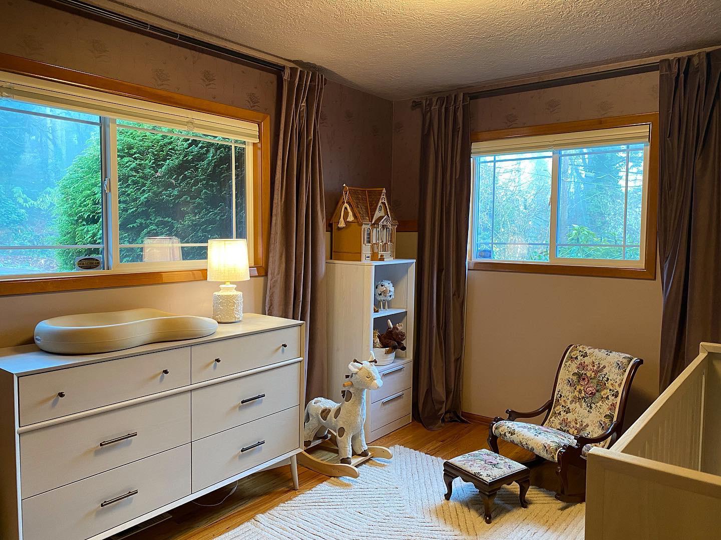 Dark tonal nursery in West Linn, Oregon r/AmateurRoomPorn