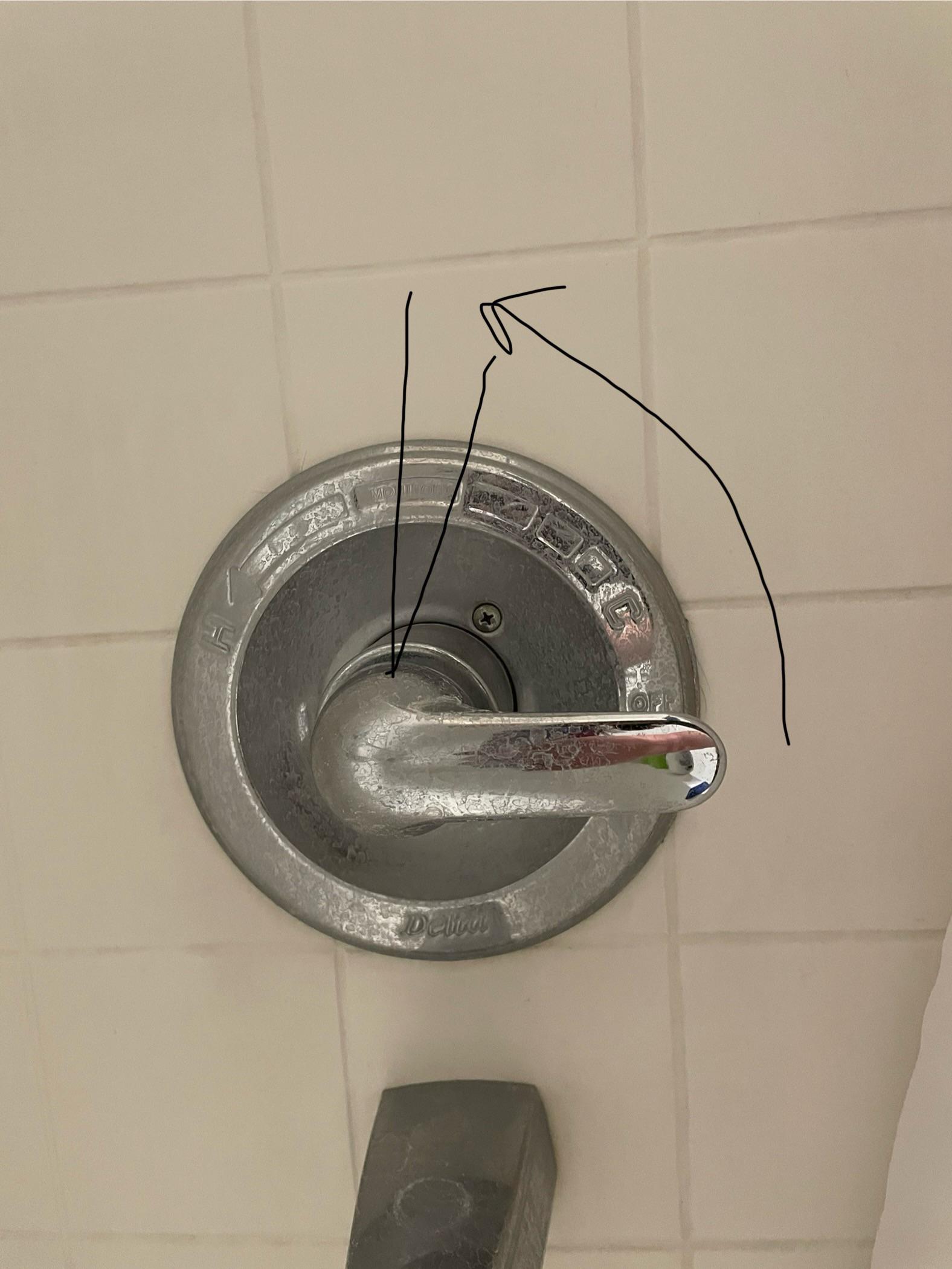 Why is shower only hot at the highest setting? r/Plumbing
