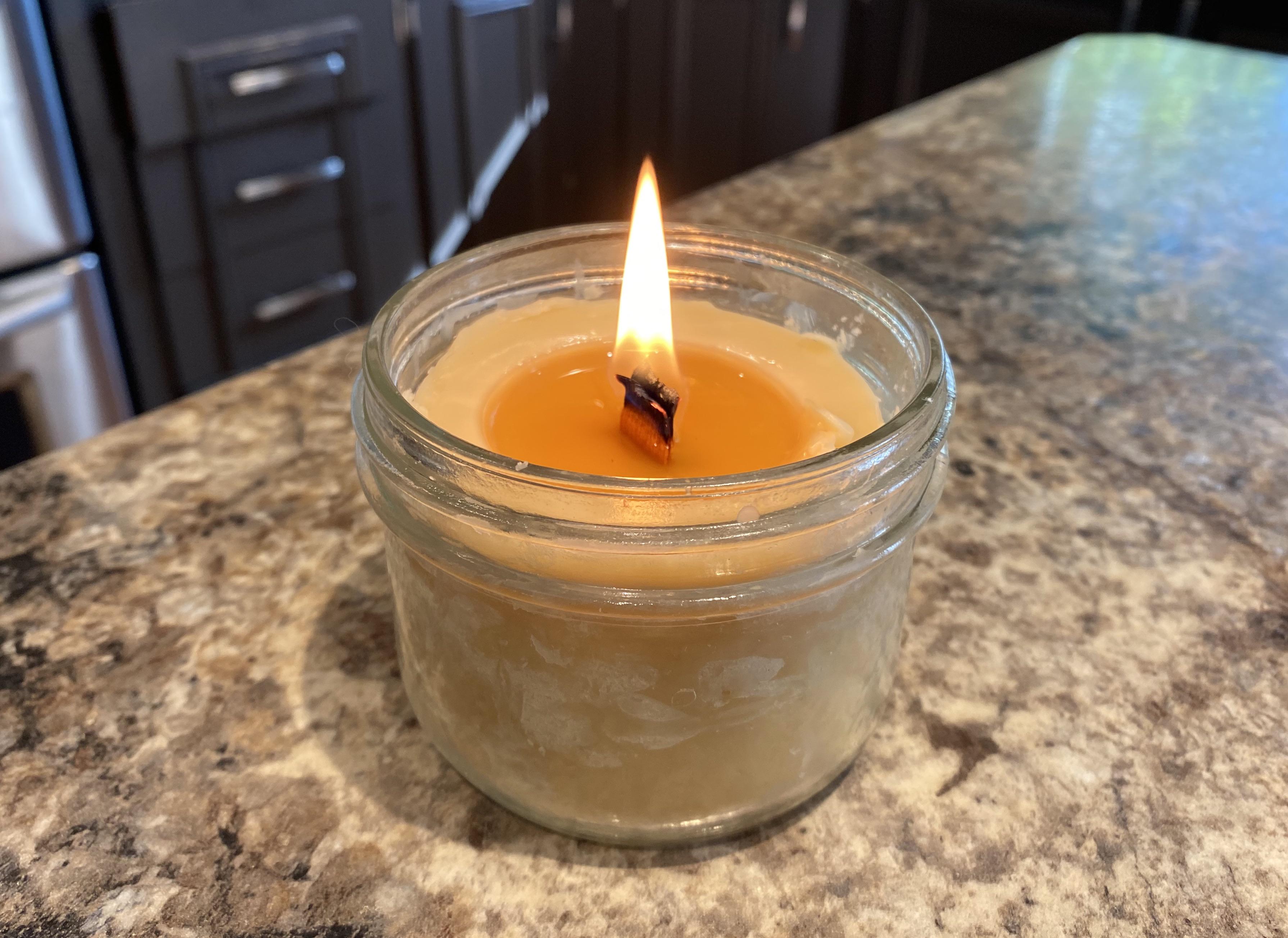 My first candle experiment r/candlemaking