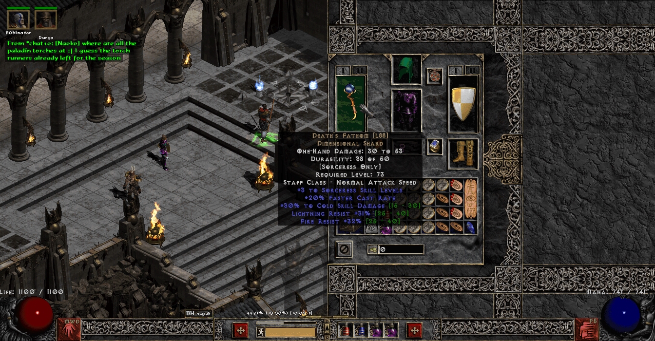 Etheral Gladiators bane, 2k armor, worth anything? slashdiablo