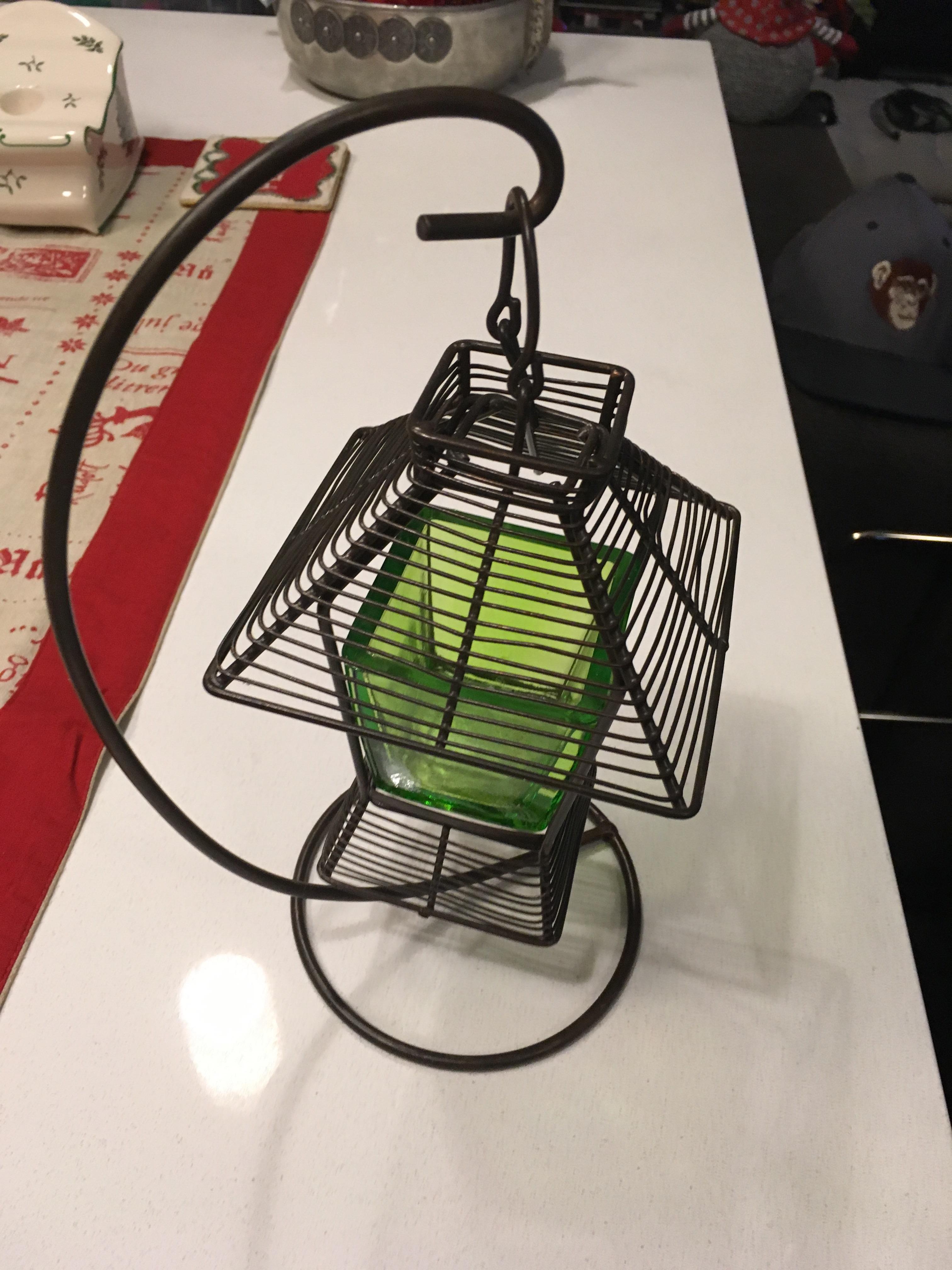 Found this candle holder at a thrift shop. Would love a partner for it