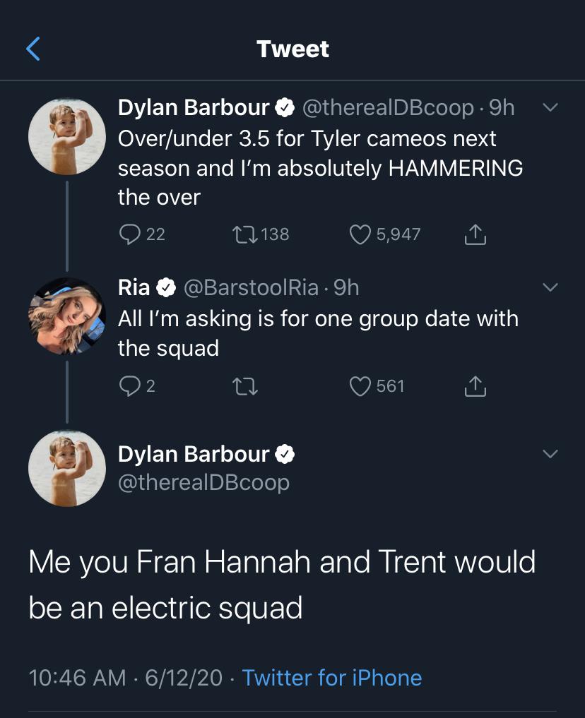 Will Chicks in the Office finally get their Bachelor debut like Luggage