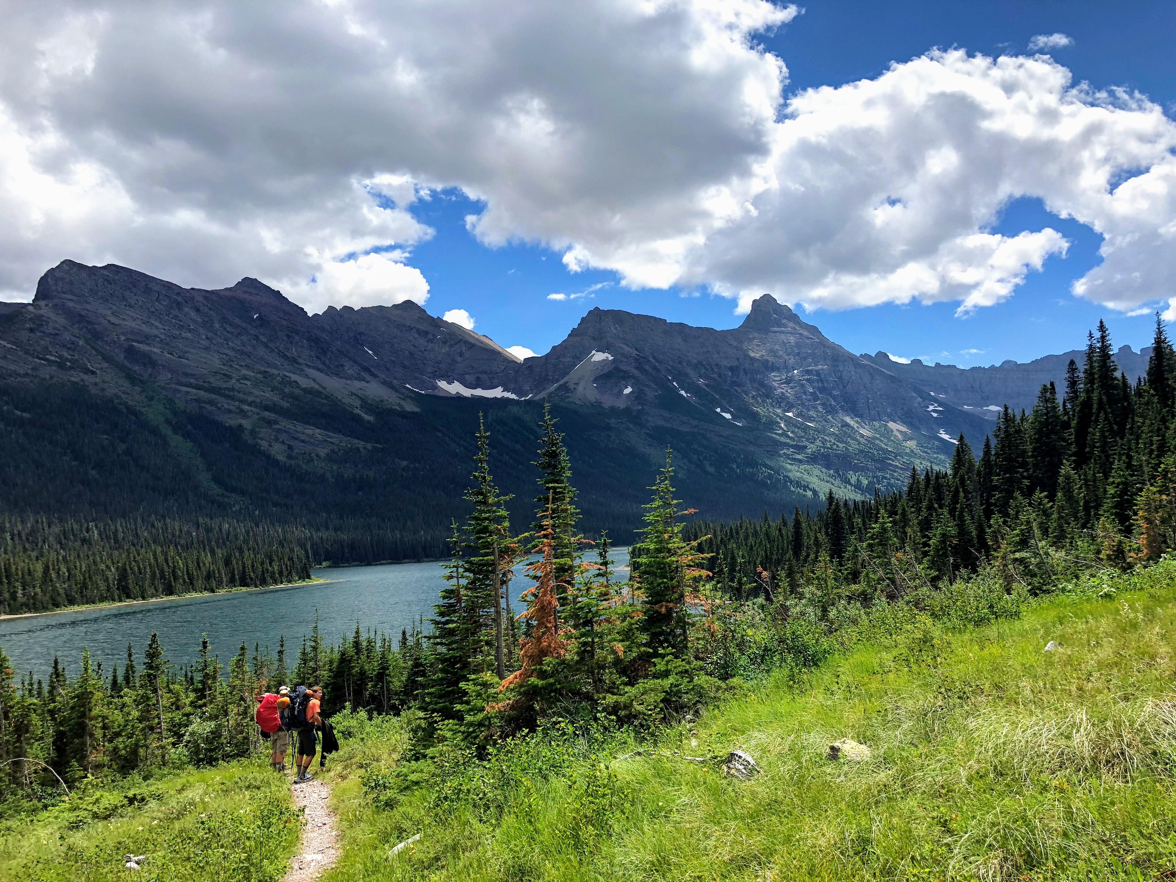 Looking back to my backpacking trip in Glacier National Park r
