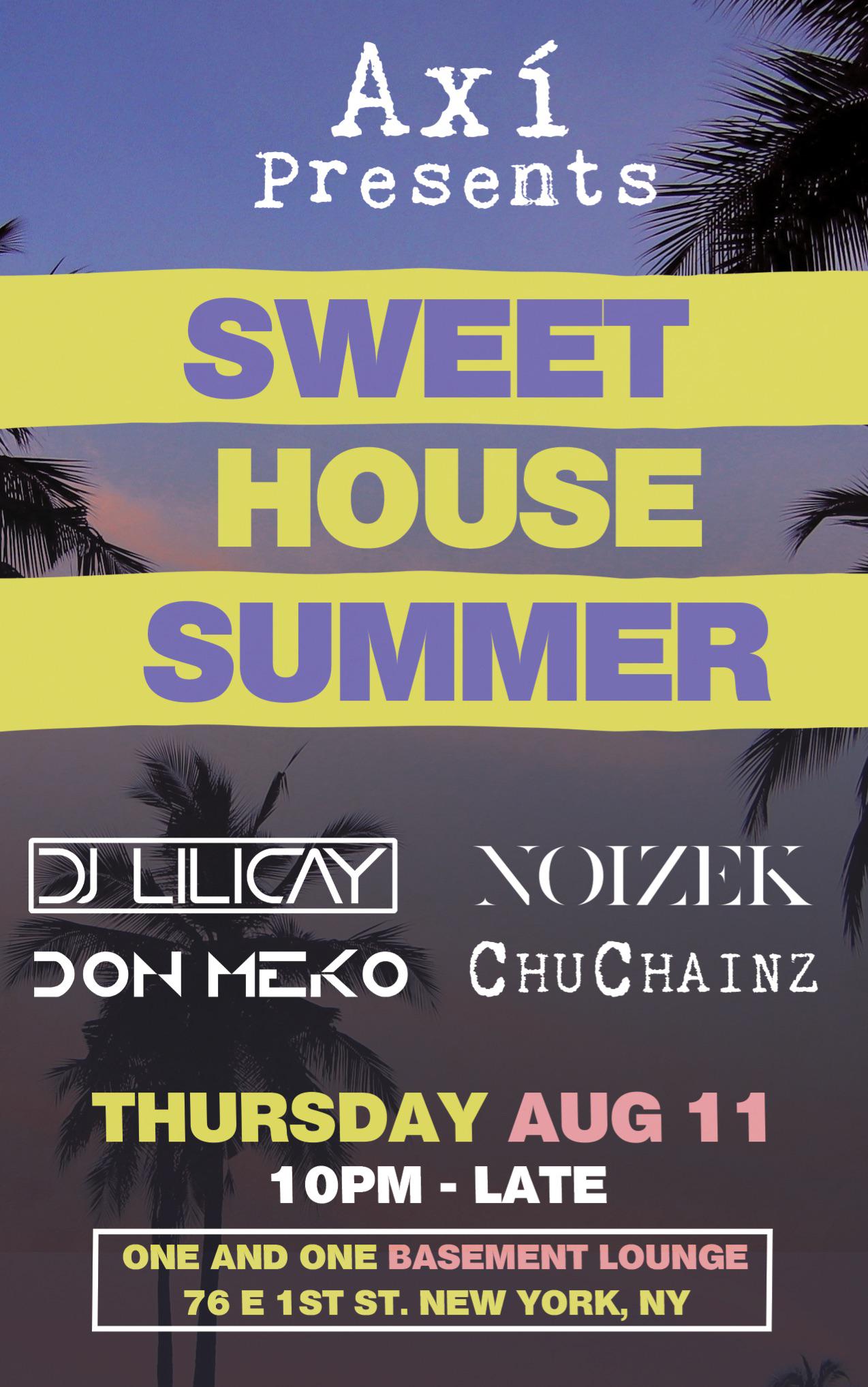 House music event in LES tomorrow Thursday 8/11! FREE ENTRY r/avesNYC