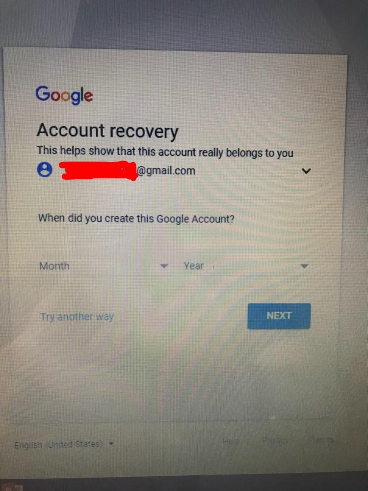 Gmail won’t let me sign in with correct email and password on a friends laptop, asks me when I