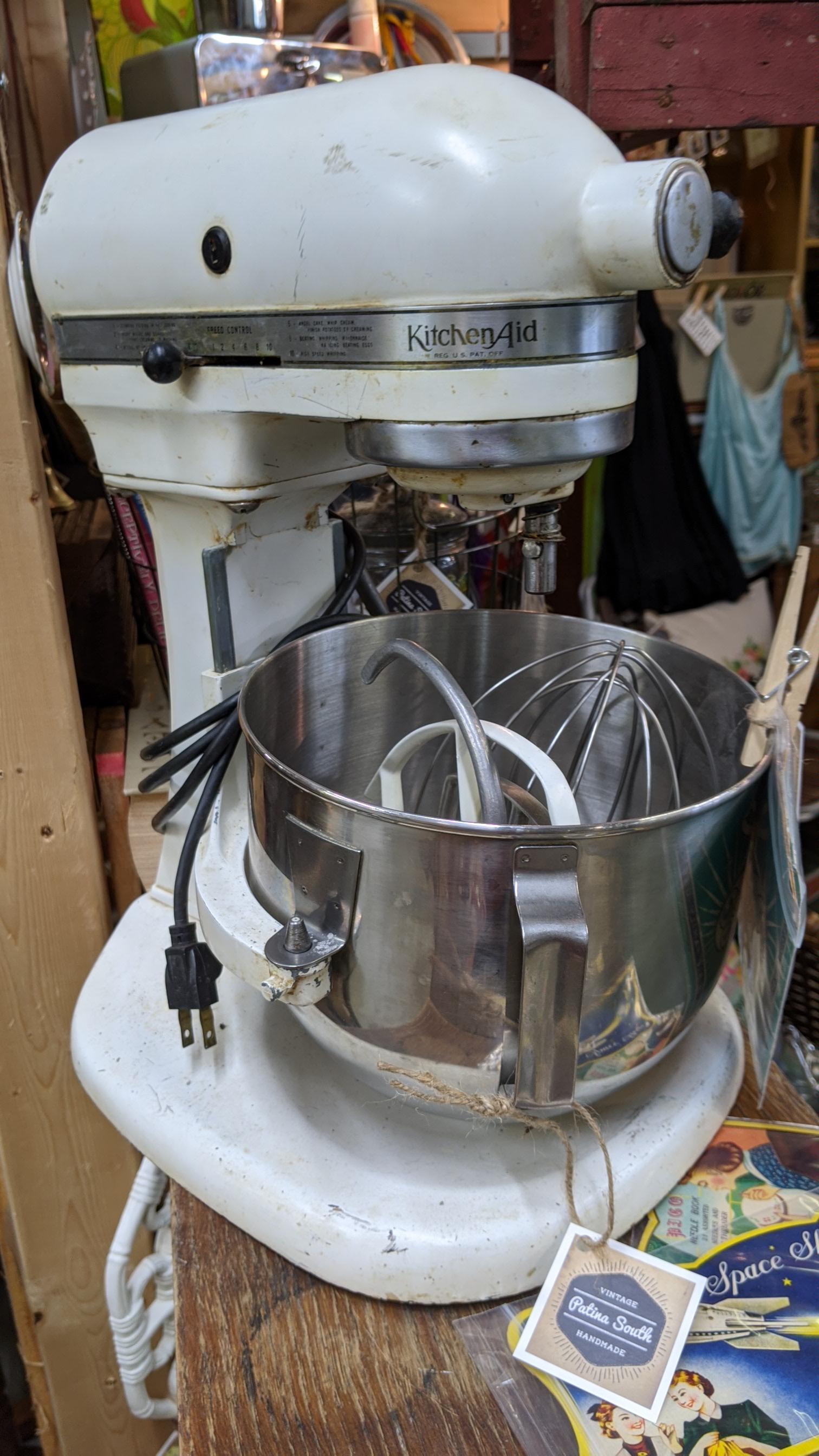 Found this beauty in an antique store for only 60 r/Kitchenaid