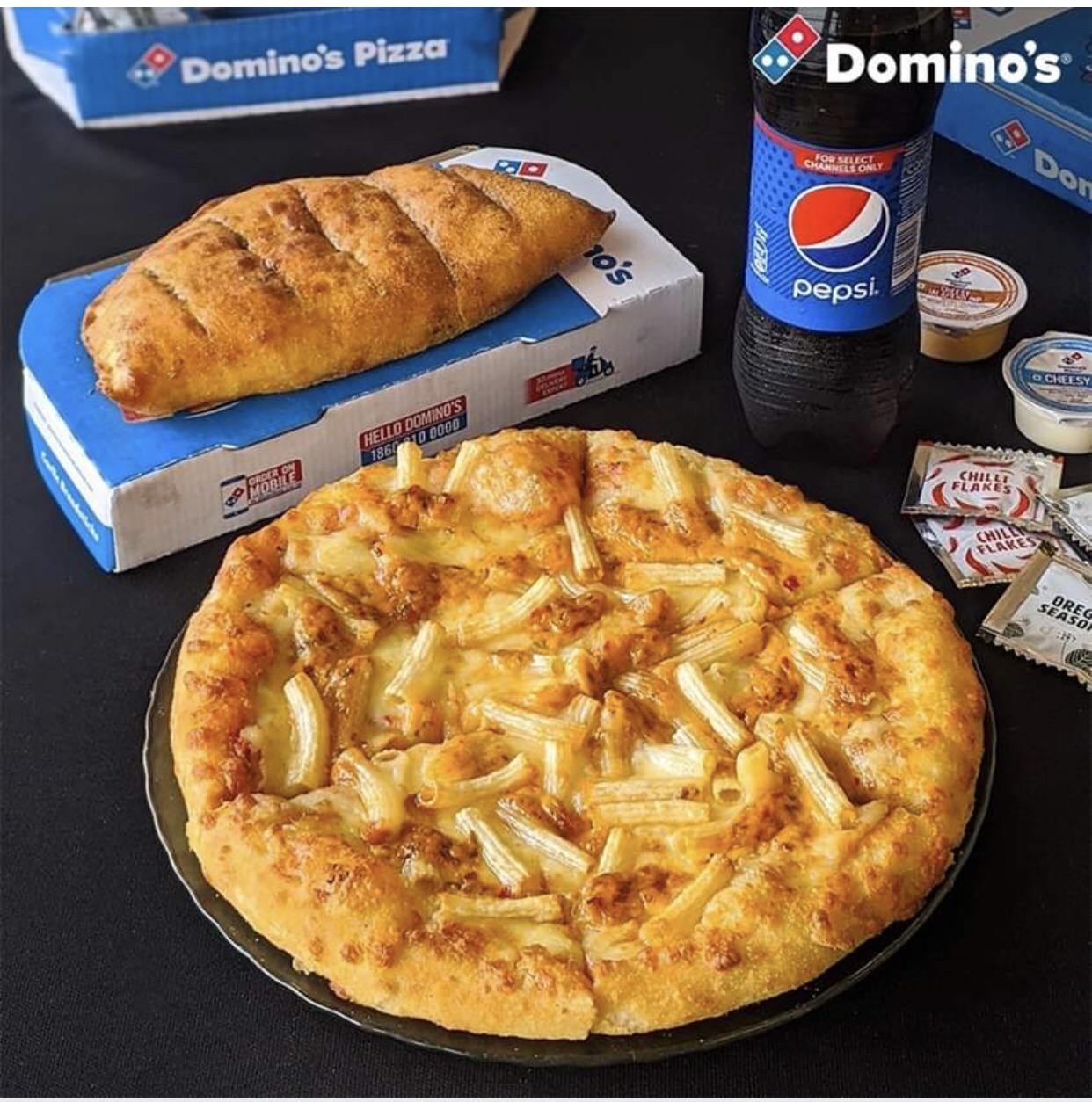 domino's india is now serving pasta pizza r/StupidFood