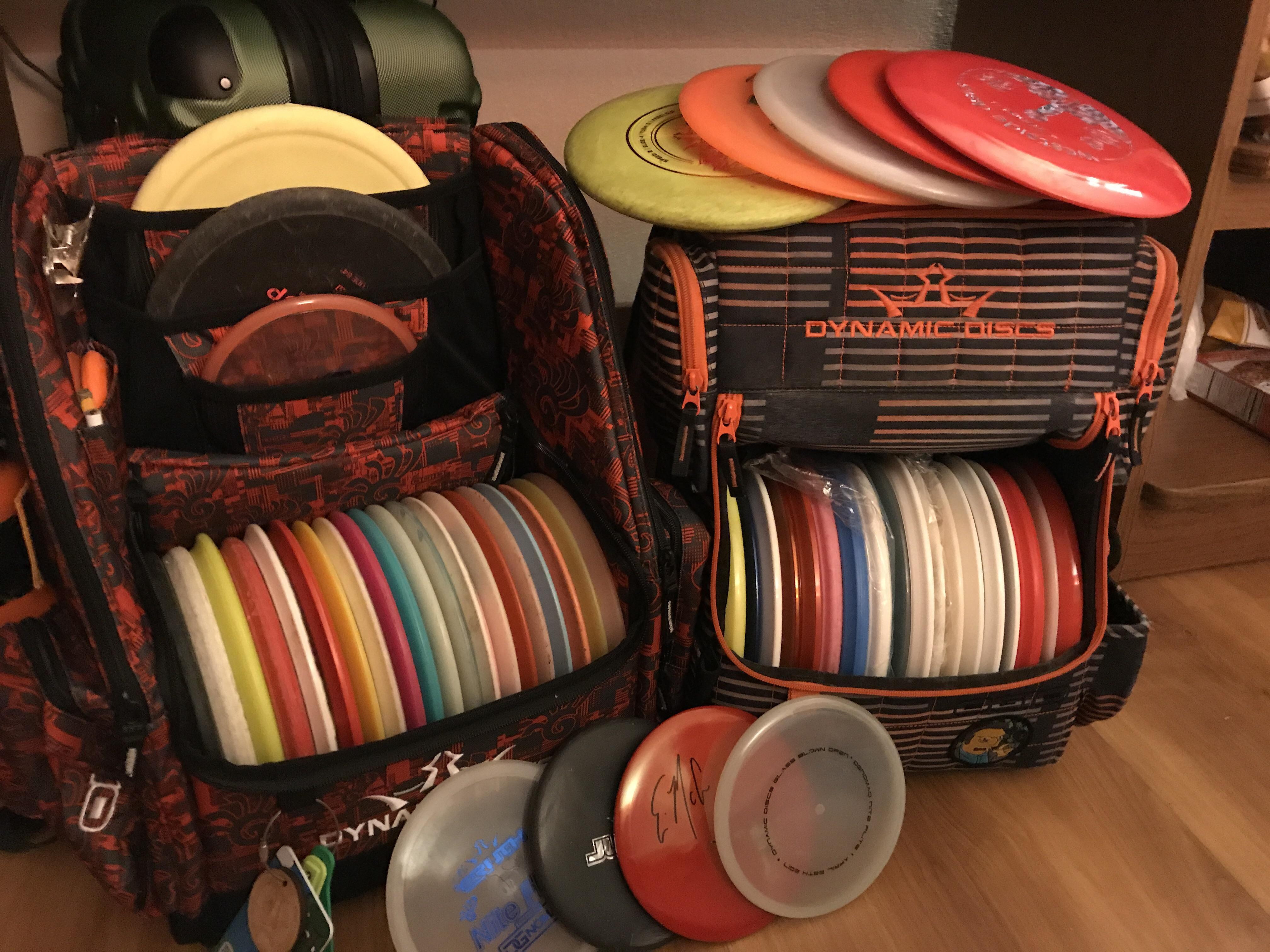 Came to GBO with a bag full of discs, and left with two bags full. That