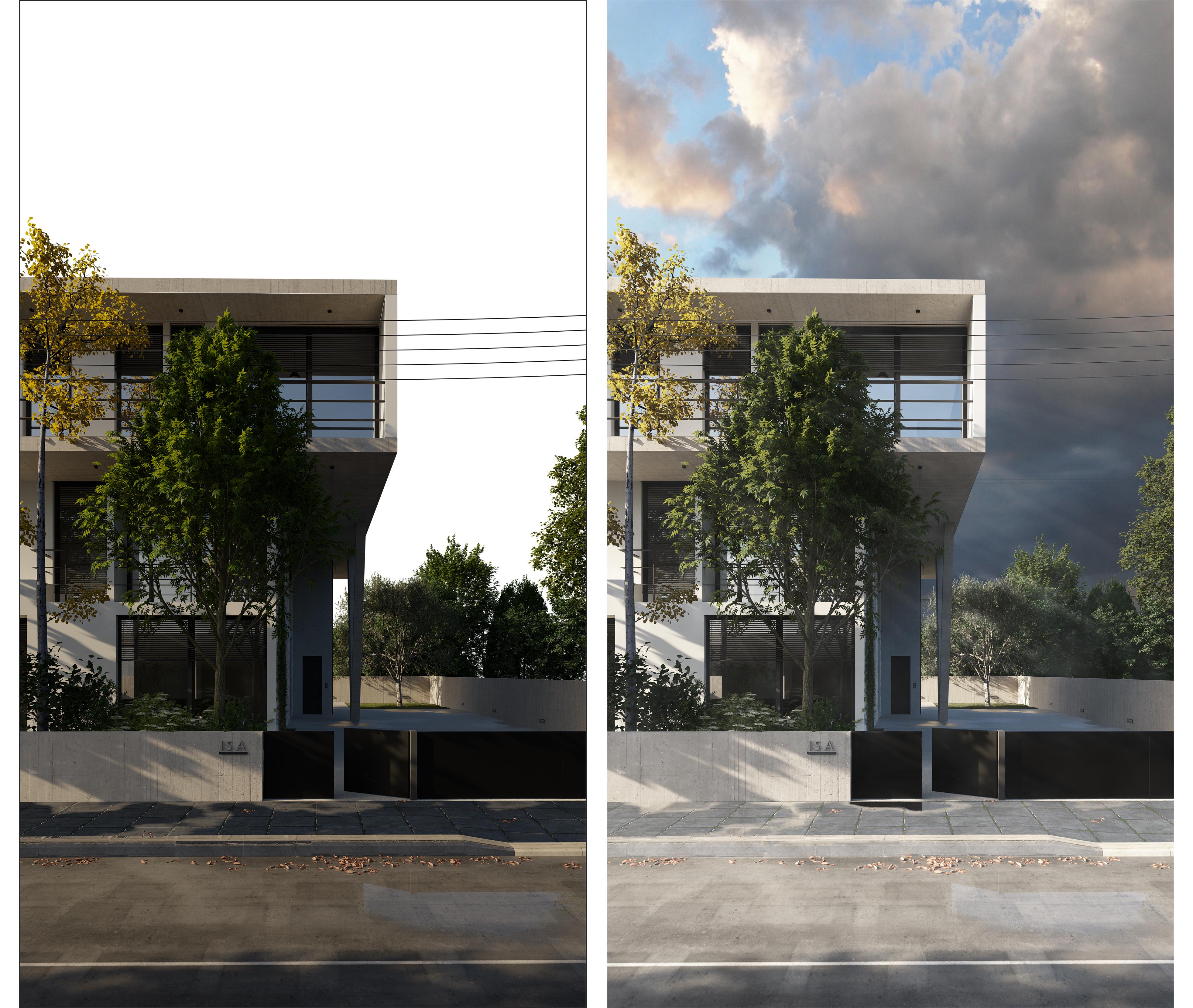 Raw render vs PostProcessed r/blender