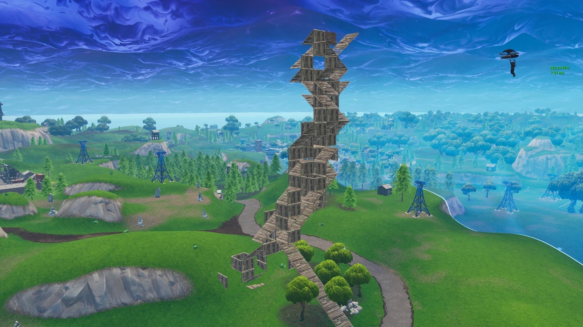 The aftermath of an epic build battle... FortNiteBR