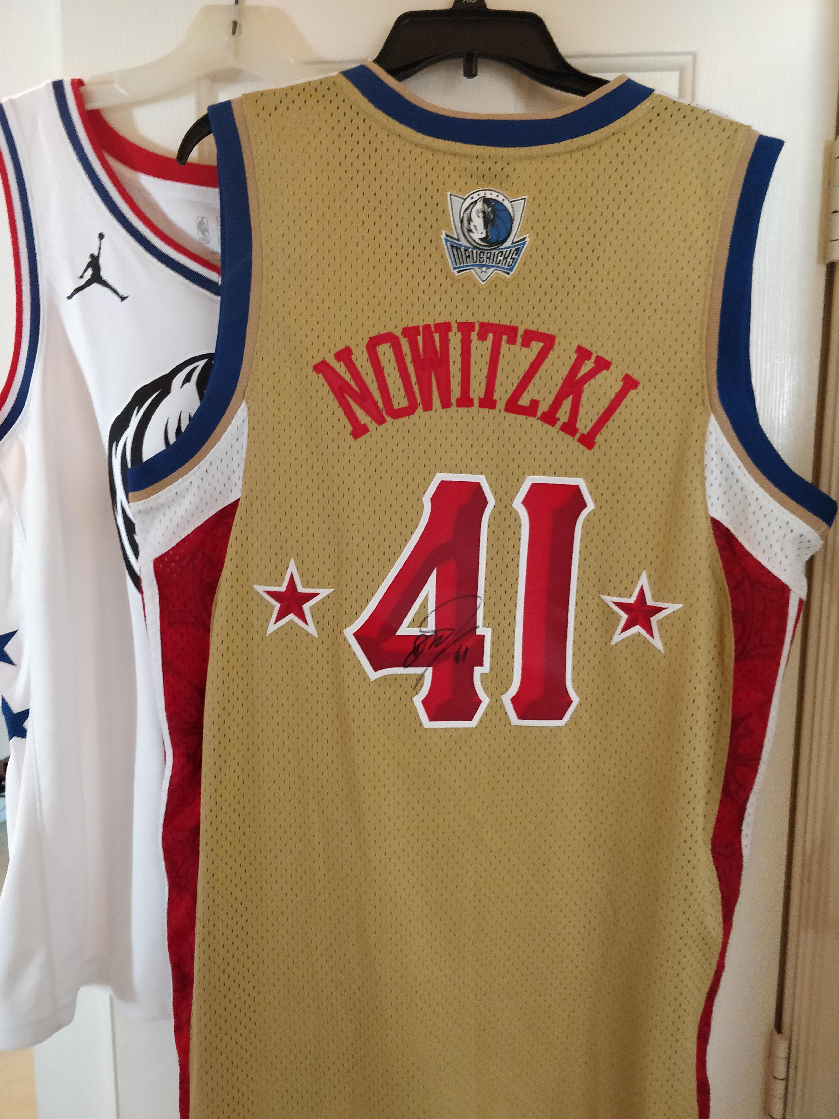 Took 11 years, but I finally got my 2008 NBA All Star Jersey signed